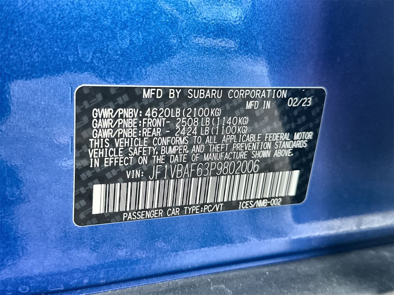 Thumbnail: 2023 Subaru WRX - 20