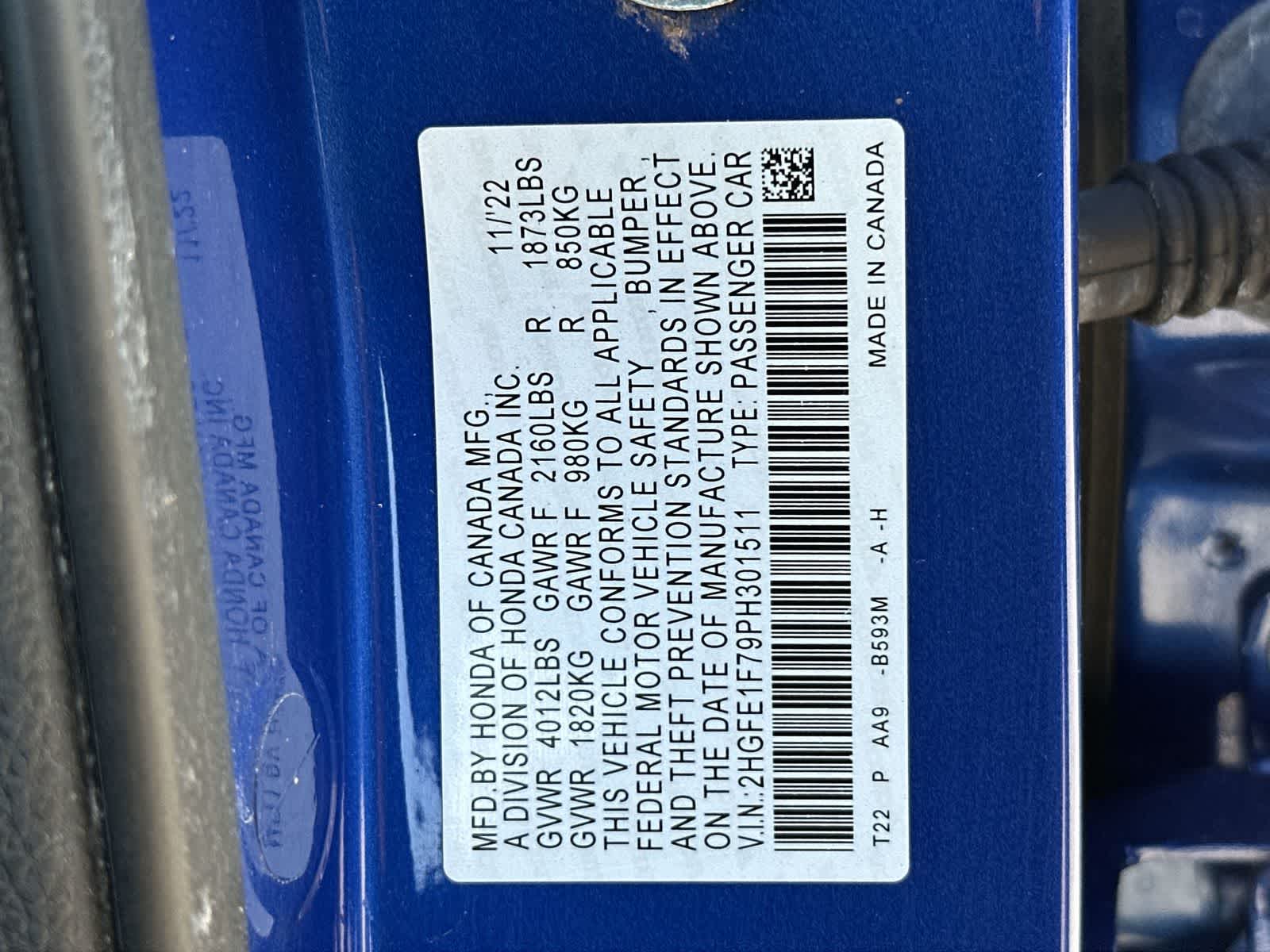 Thumbnail: 2023 Honda Civic - 2