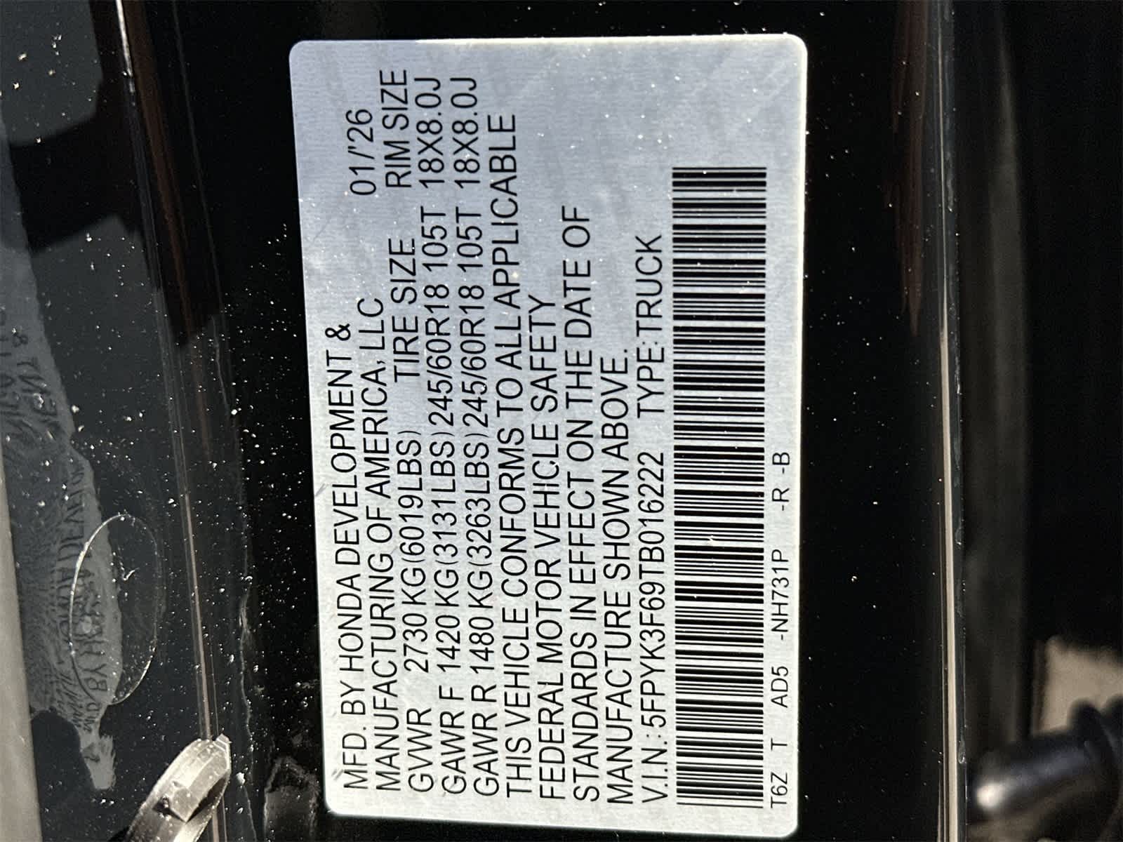 Thumbnail: 2026 Honda Ridgeline - 19