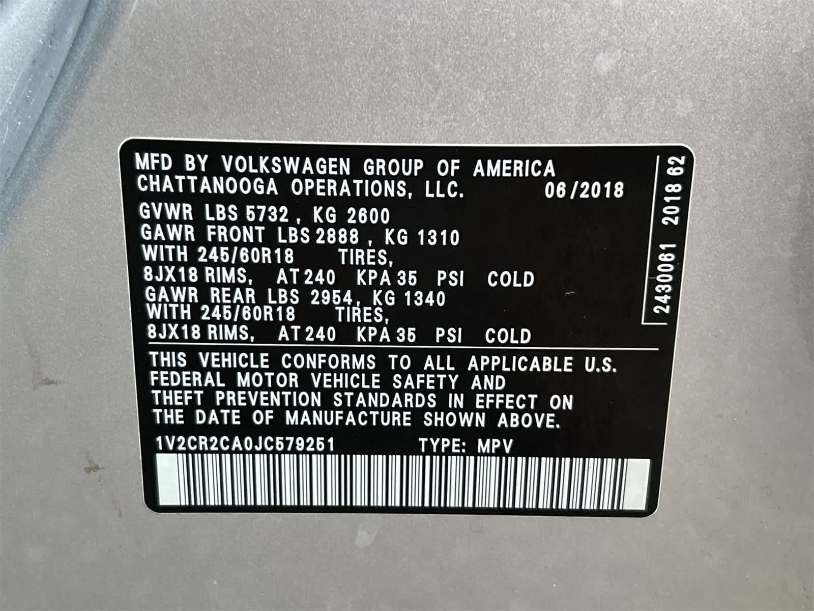 Thumbnail: 2018 Volkswagen Atlas - 21