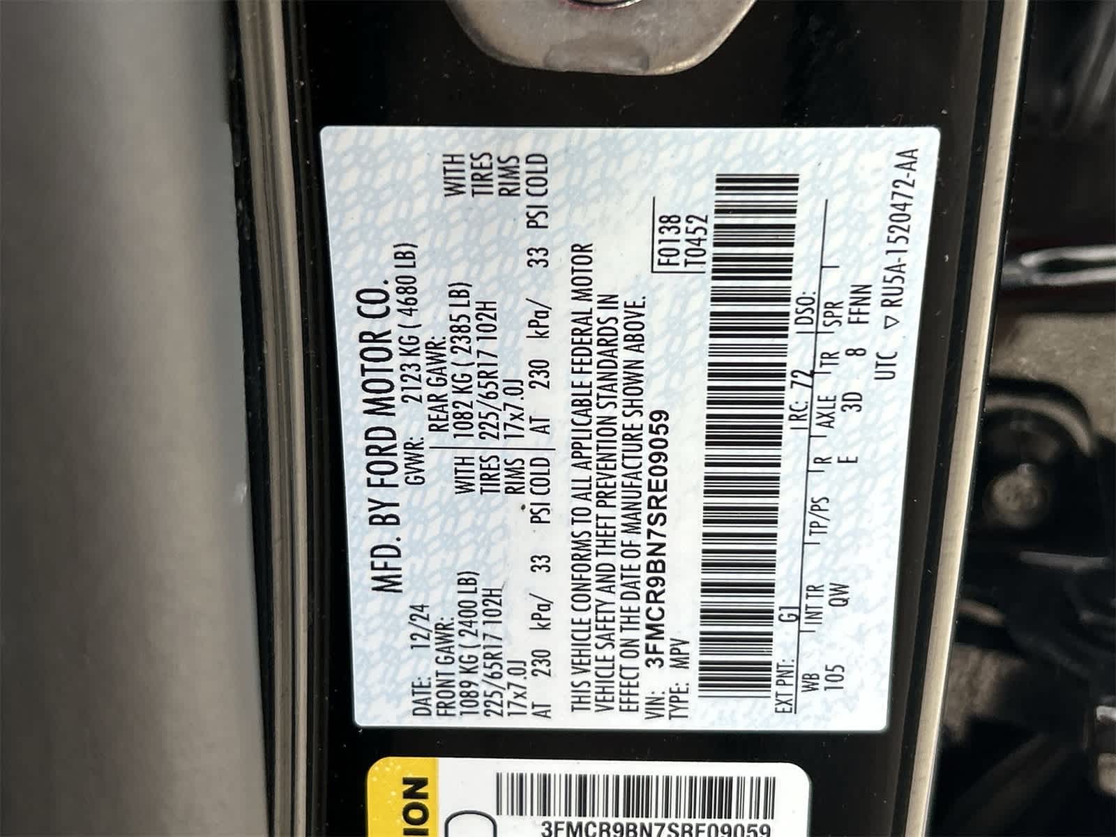 Thumbnail: 2025 Ford Bronco Sport - 21