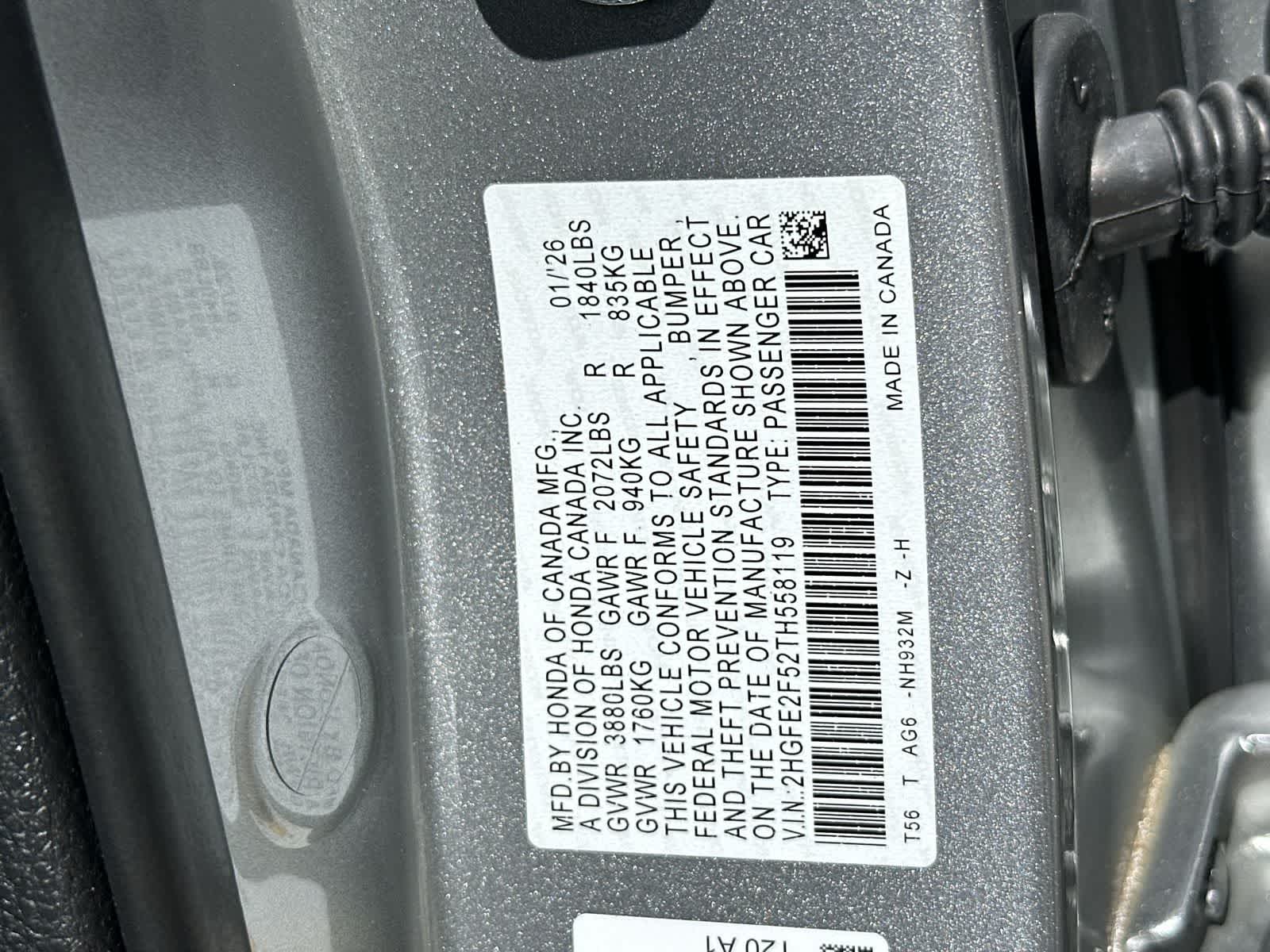 Thumbnail: 2026 Honda Civic - 2