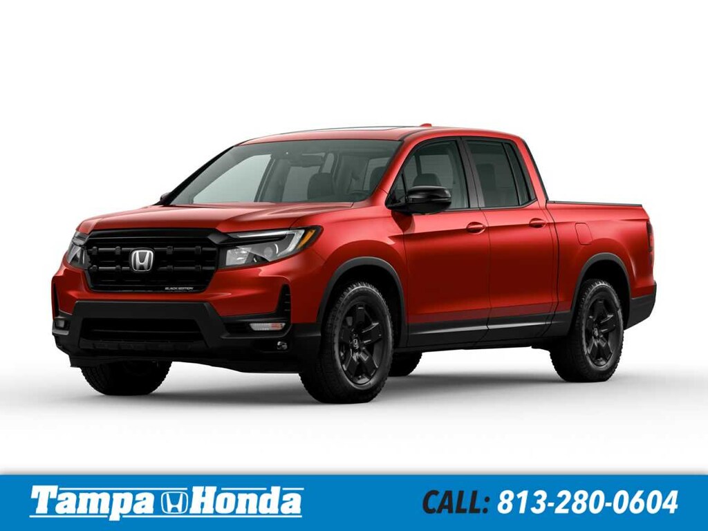 New 2026 Honda Ridgeline Black Edition Truck Crew Cab