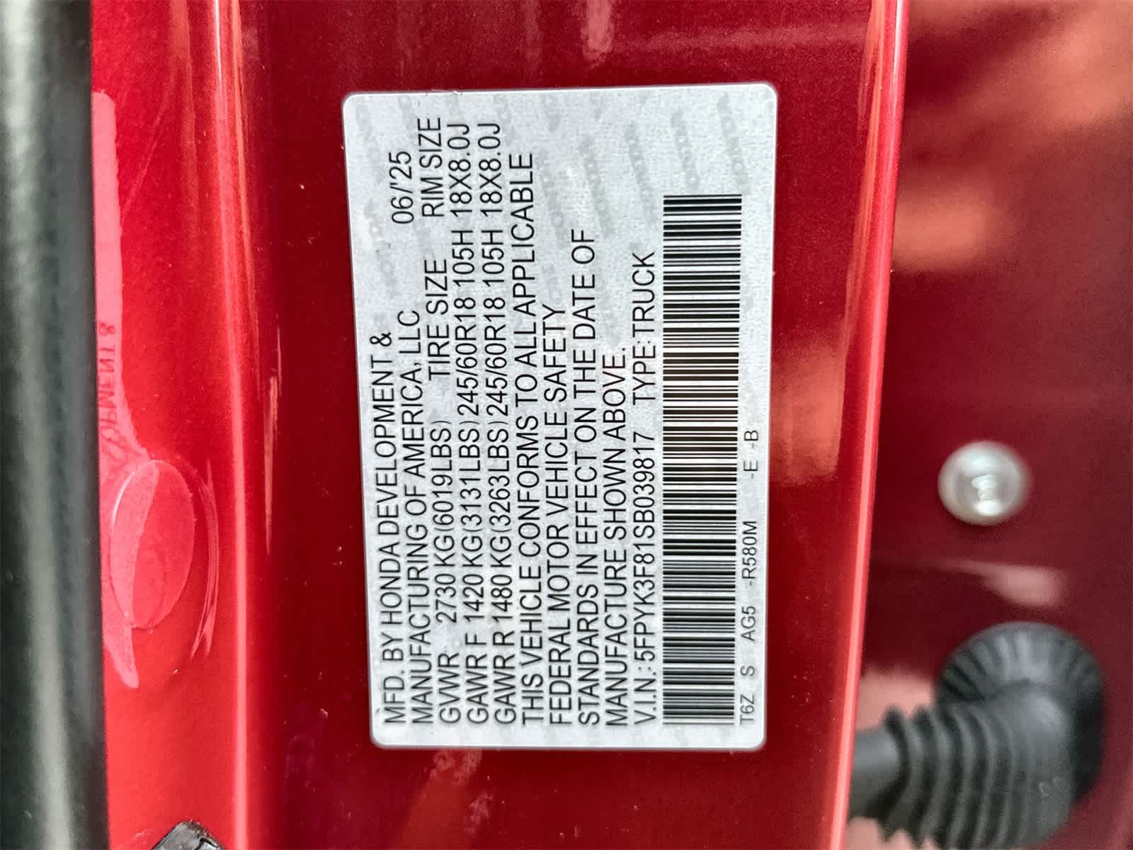 Thumbnail: 2025 Honda Ridgeline - 19