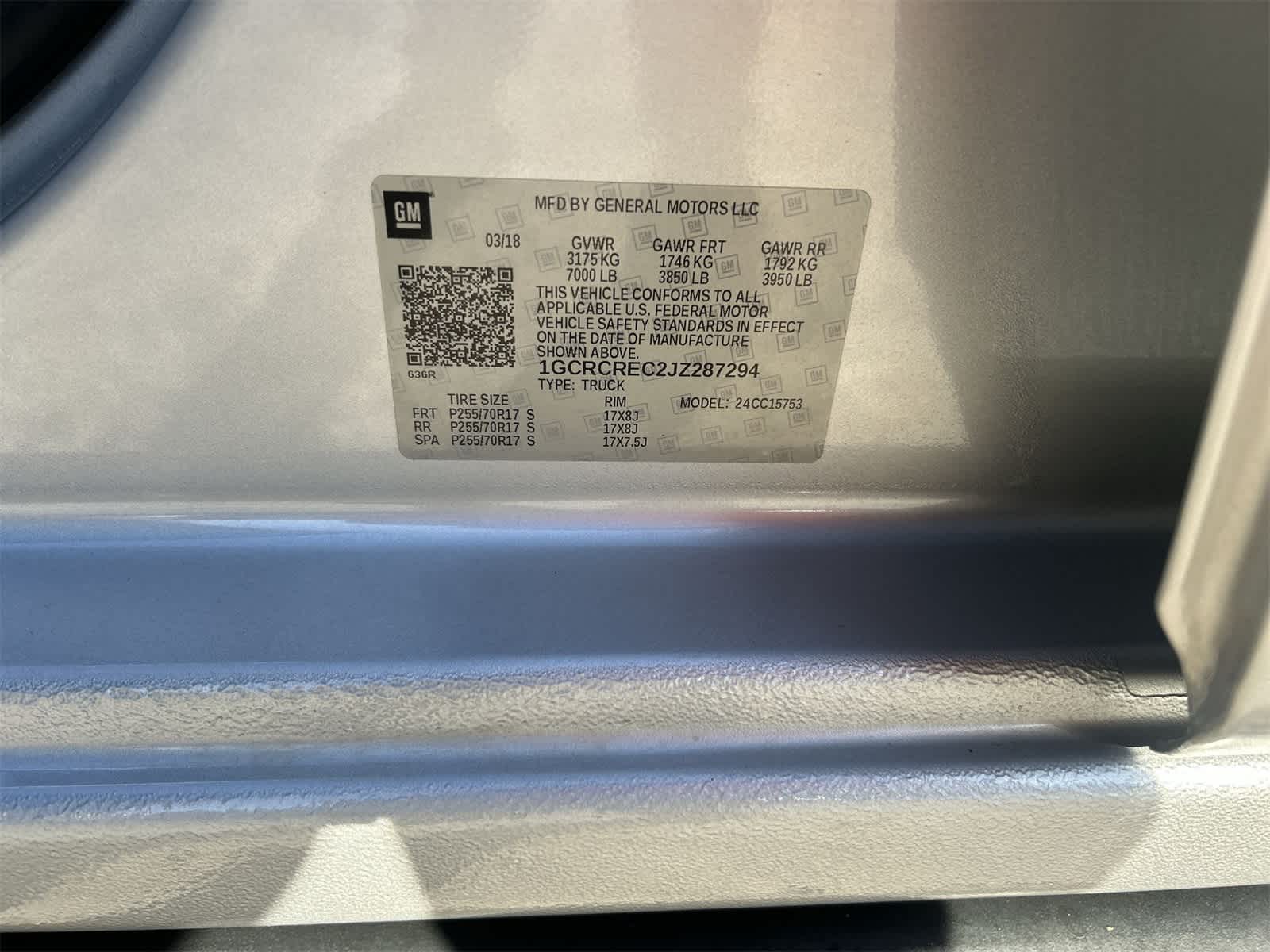 Thumbnail: 2018 Chevrolet Silverado 1500 - 21