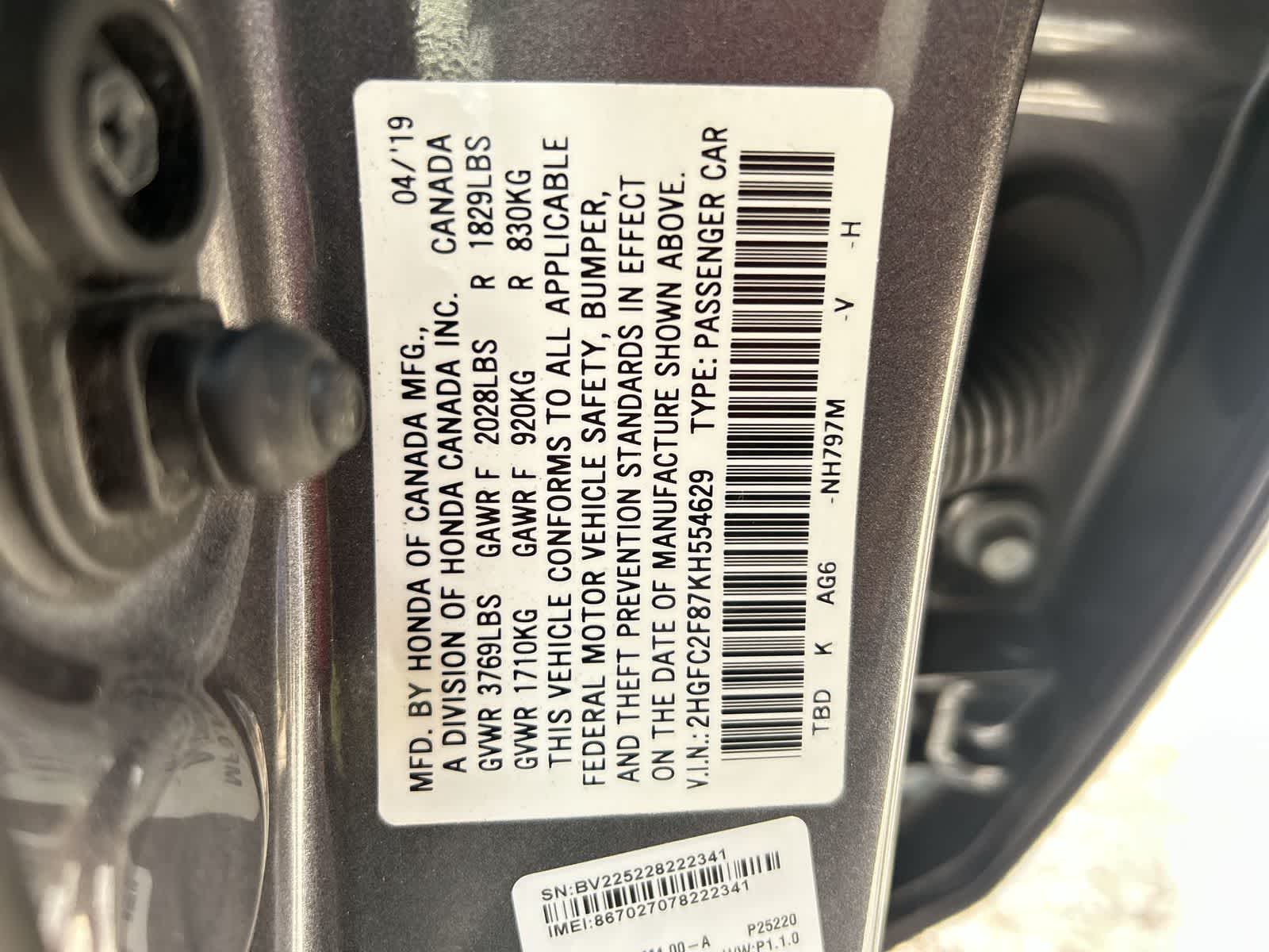 Thumbnail: 2019 Honda Civic - 2