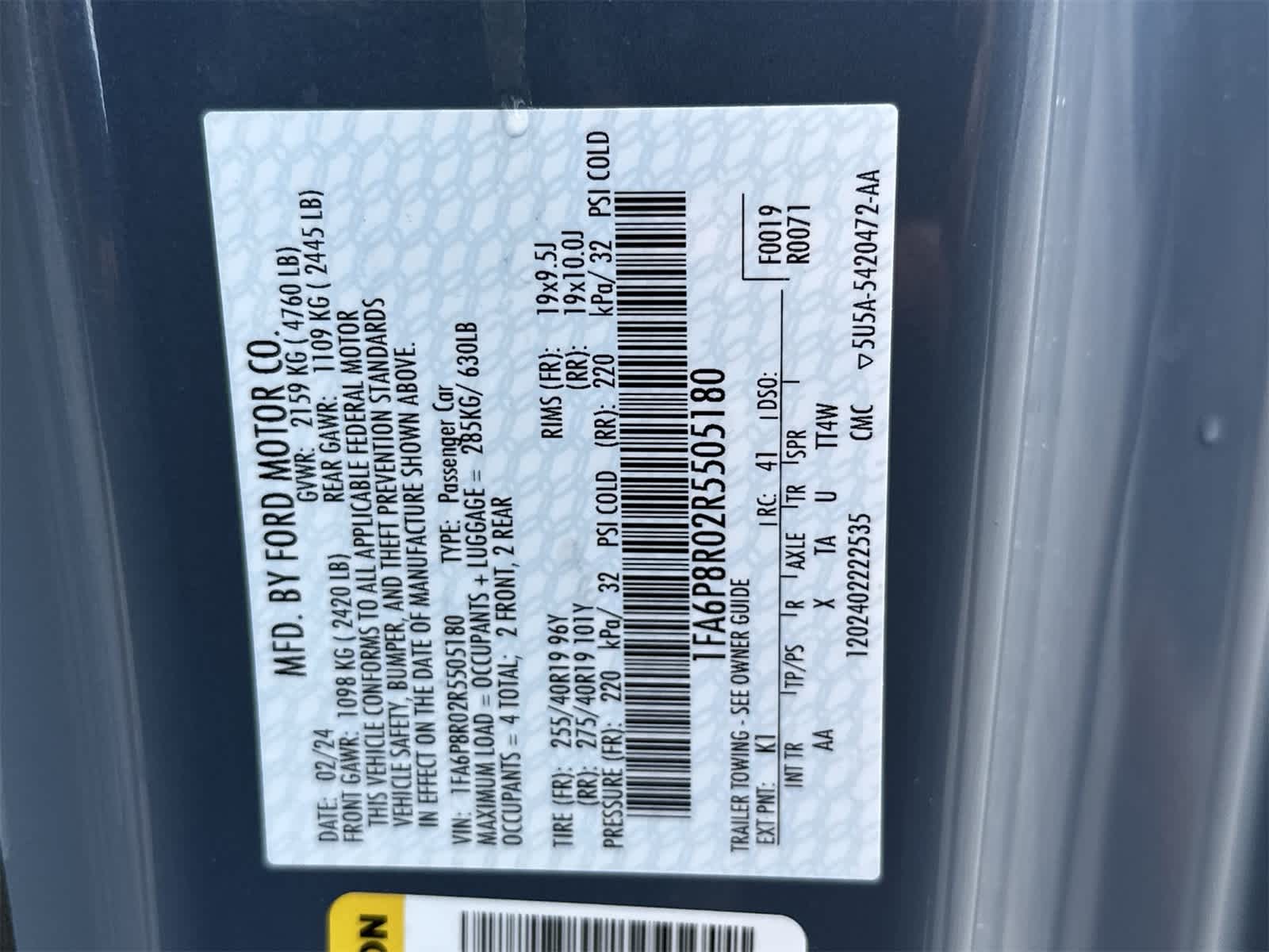 Thumbnail: 2024 Ford Mustang - 20