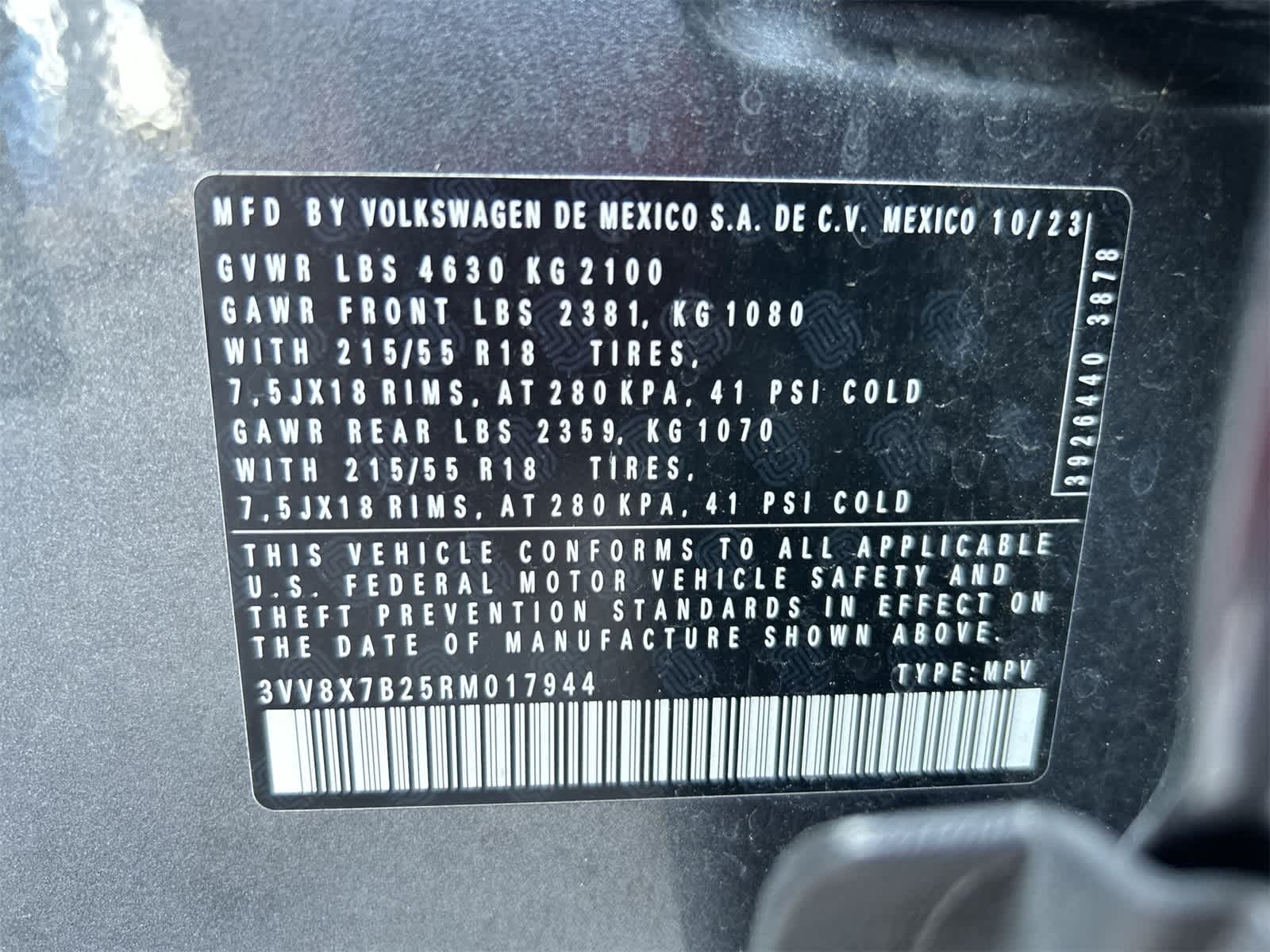 Thumbnail: 2024 Volkswagen Taos - 21