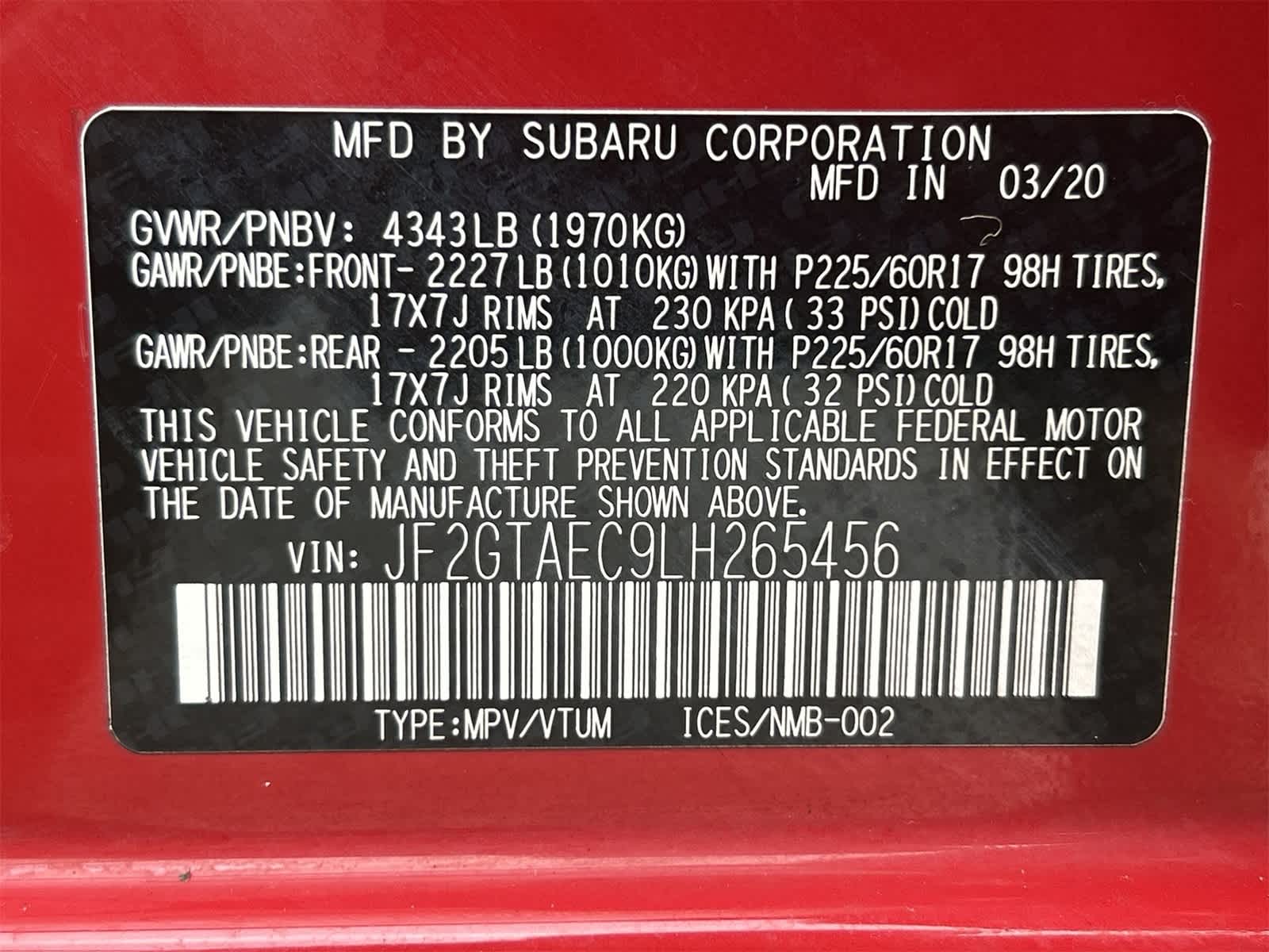 Thumbnail: 2020 Subaru Crosstrek - 21