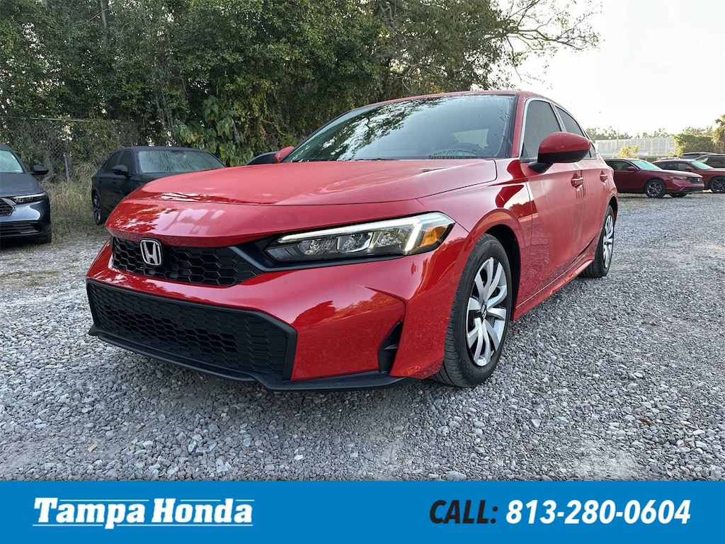 Used 2025 Honda Civic LX Sedan