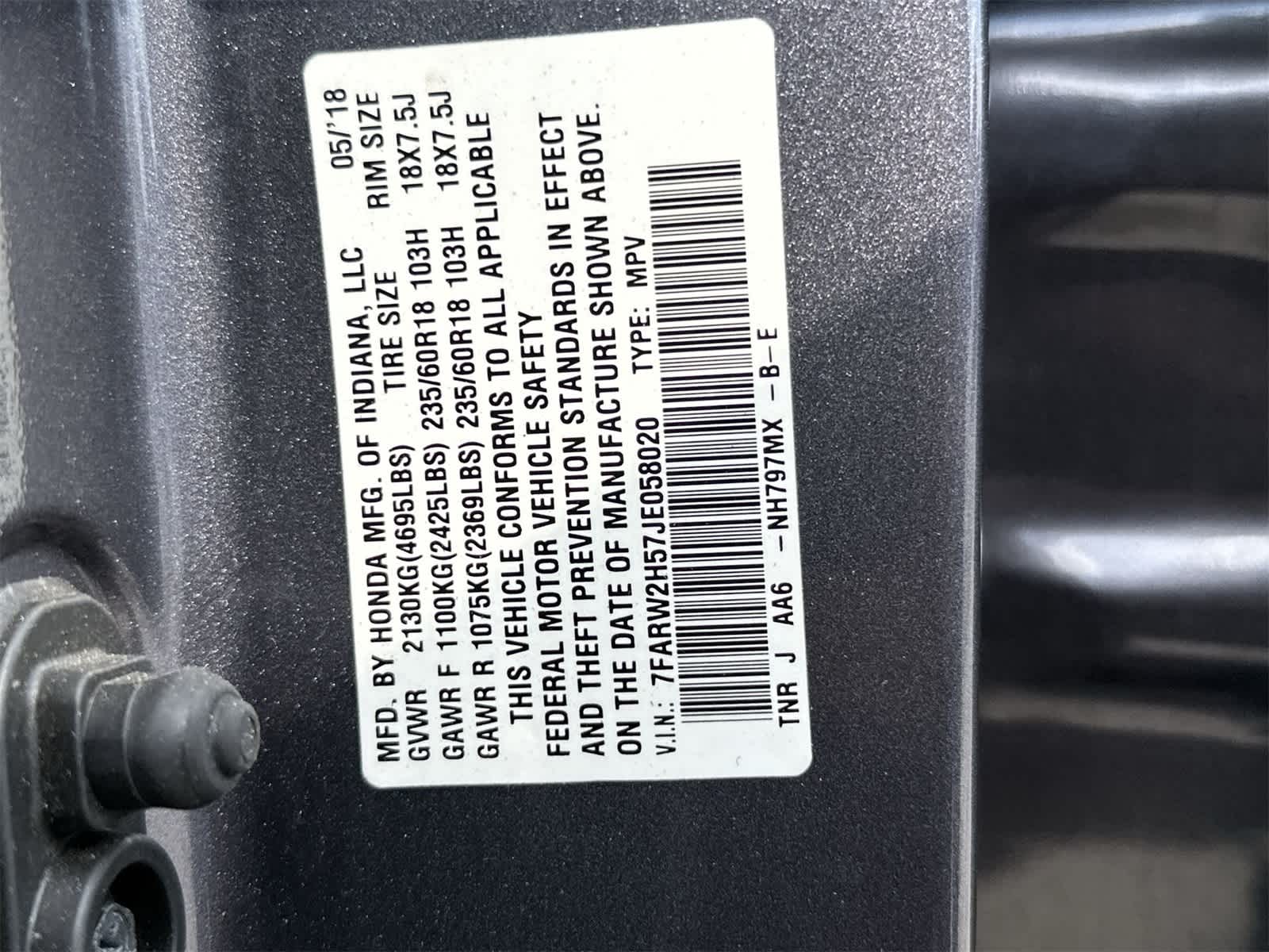 Thumbnail: 2018 Honda CR-V - 21