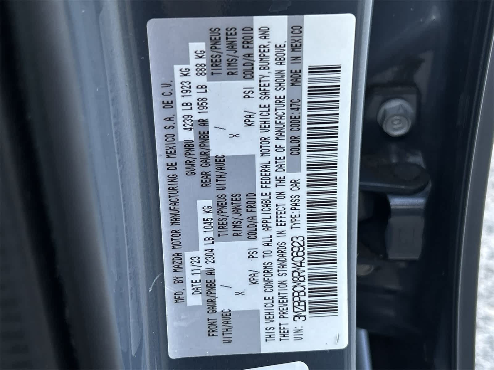 Thumbnail: 2024 Mazda Mazda3 - 21