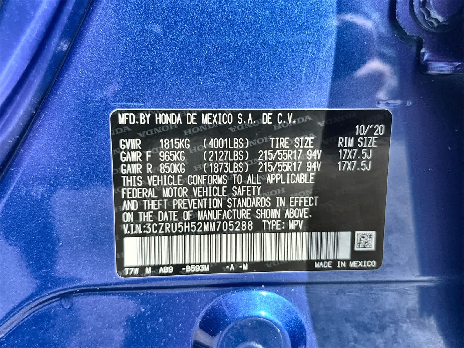 Thumbnail: 2021 Honda HR-V - 9