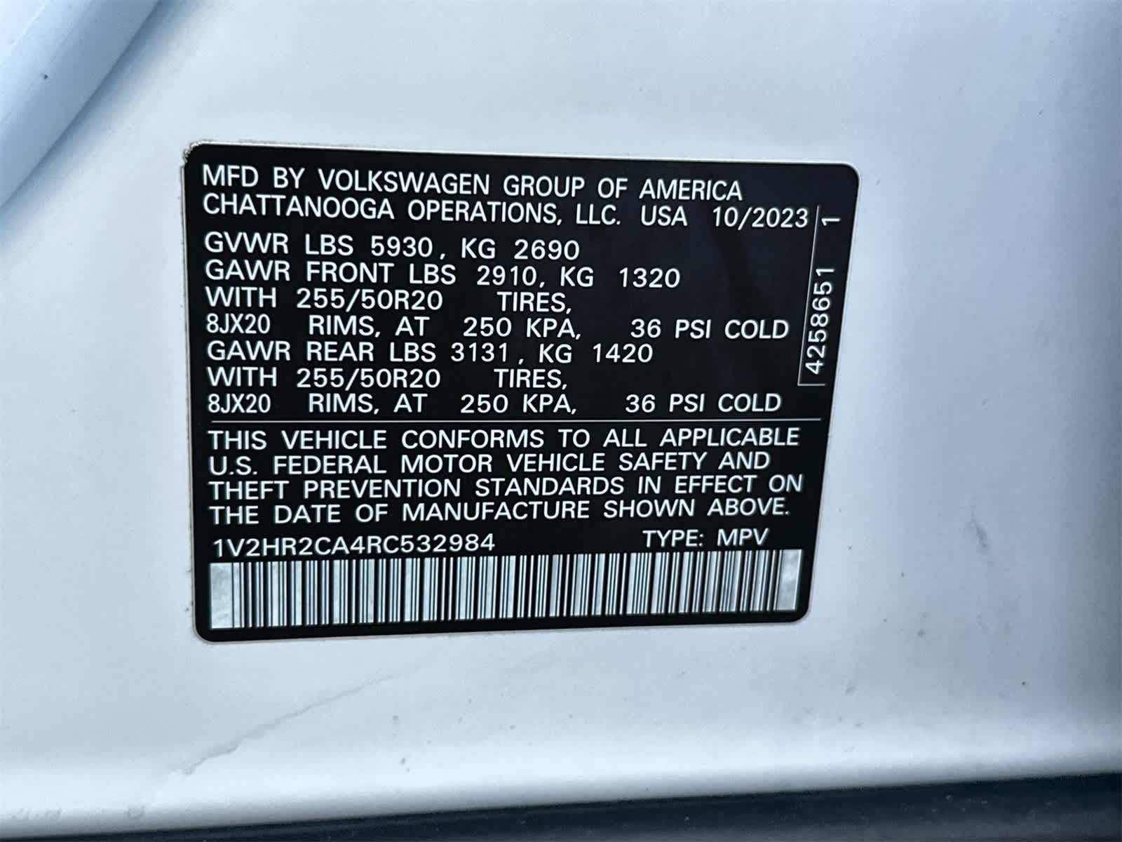 Thumbnail: 2024 Volkswagen Atlas - 20