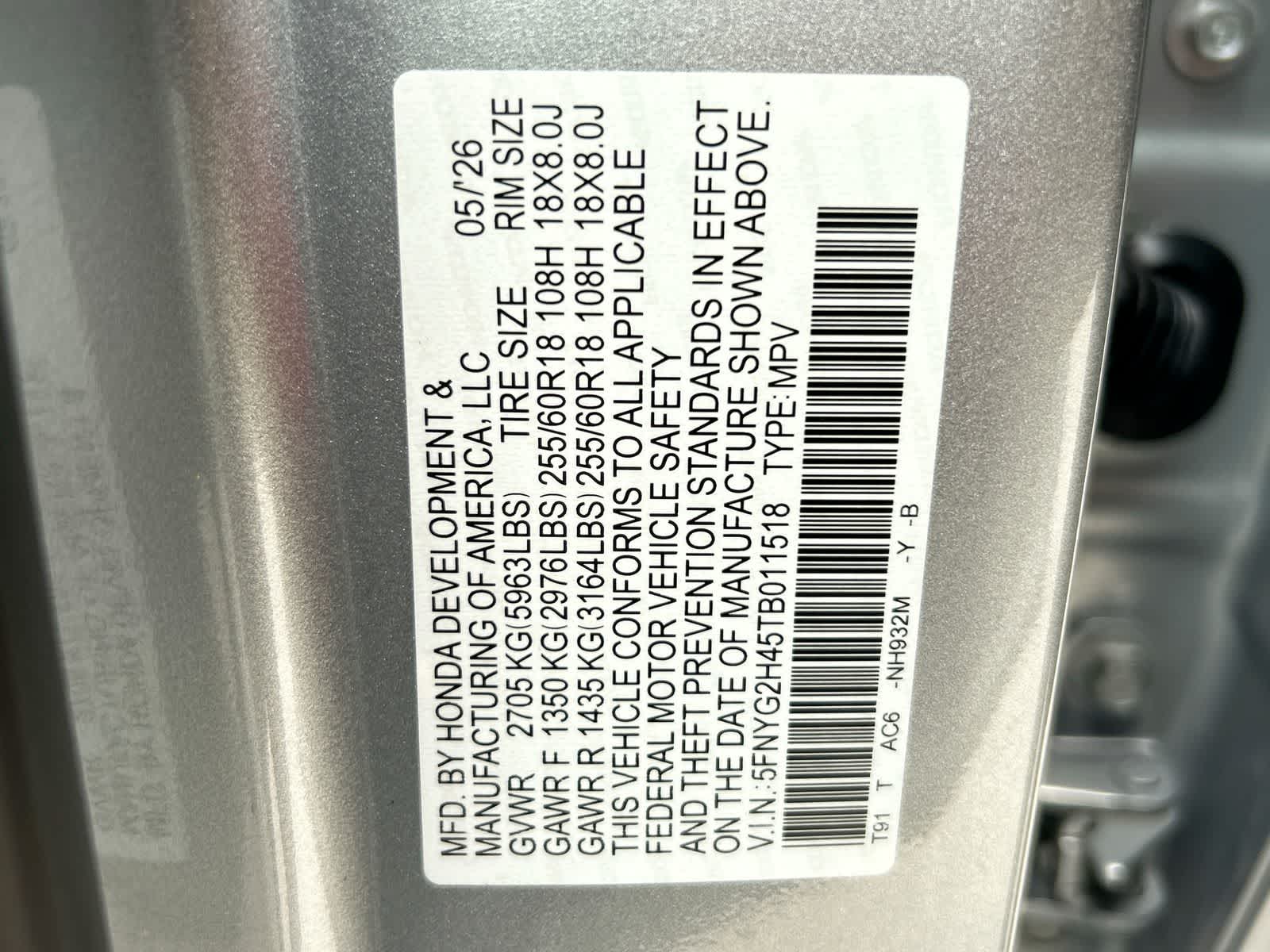 Thumbnail: 2026 Honda Pilot - 2