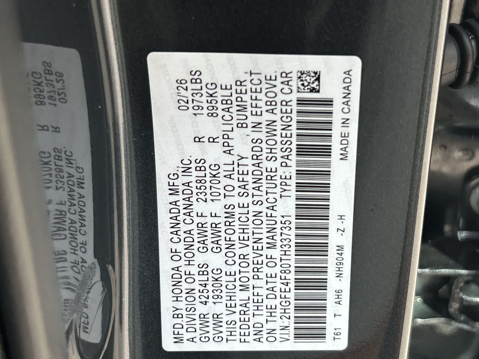 Thumbnail: 2026 Honda Civic - 2