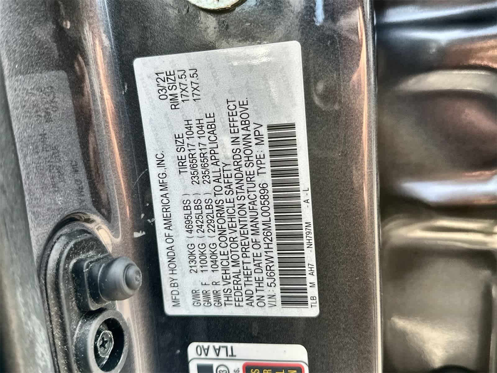 Thumbnail: 2021 Honda CR-V - 20