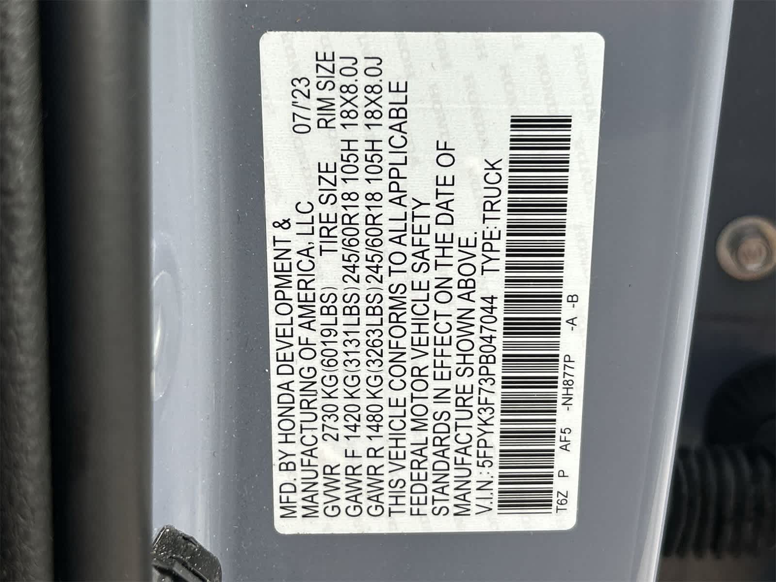 Thumbnail: 2023 Honda Ridgeline - 21