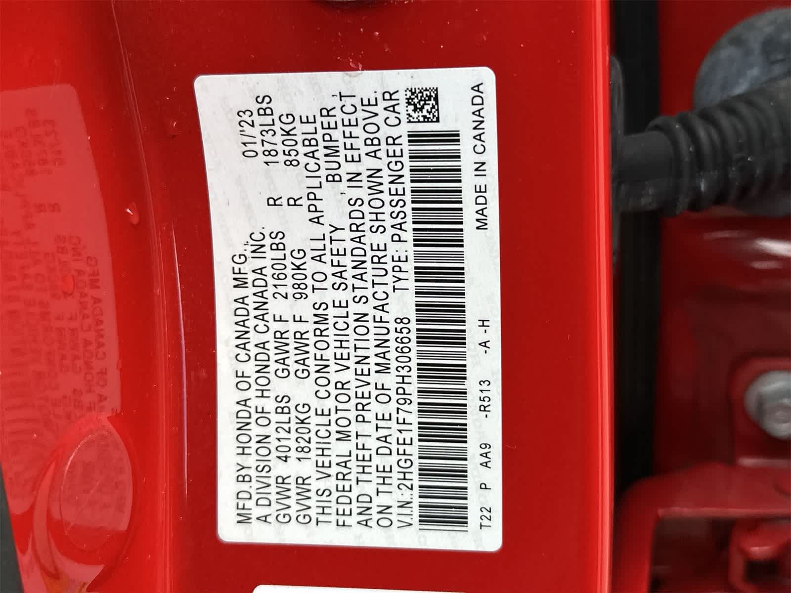 Thumbnail: 2023 Honda Civic - 19