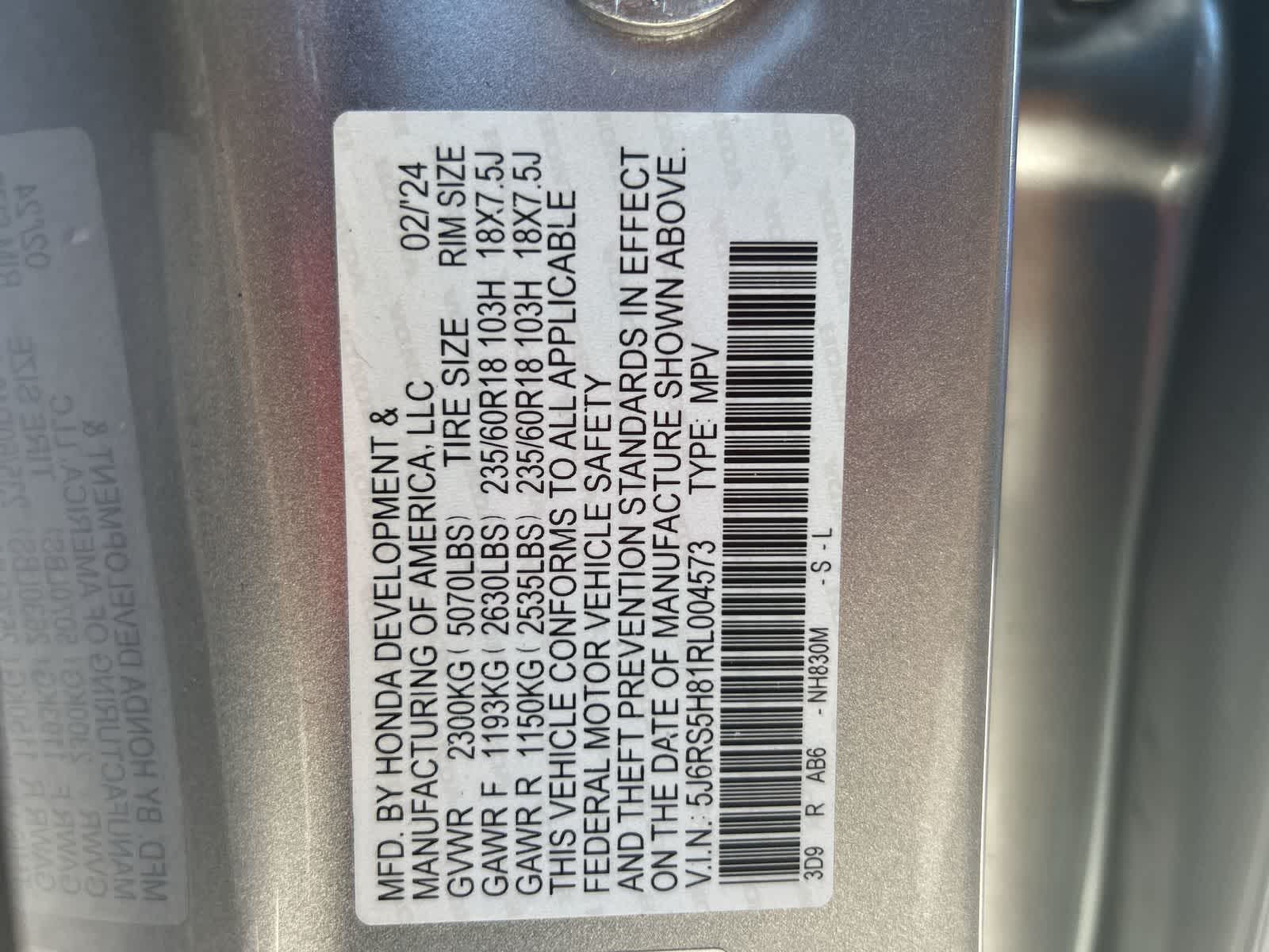 Thumbnail: 2024 Honda CR-V - 2