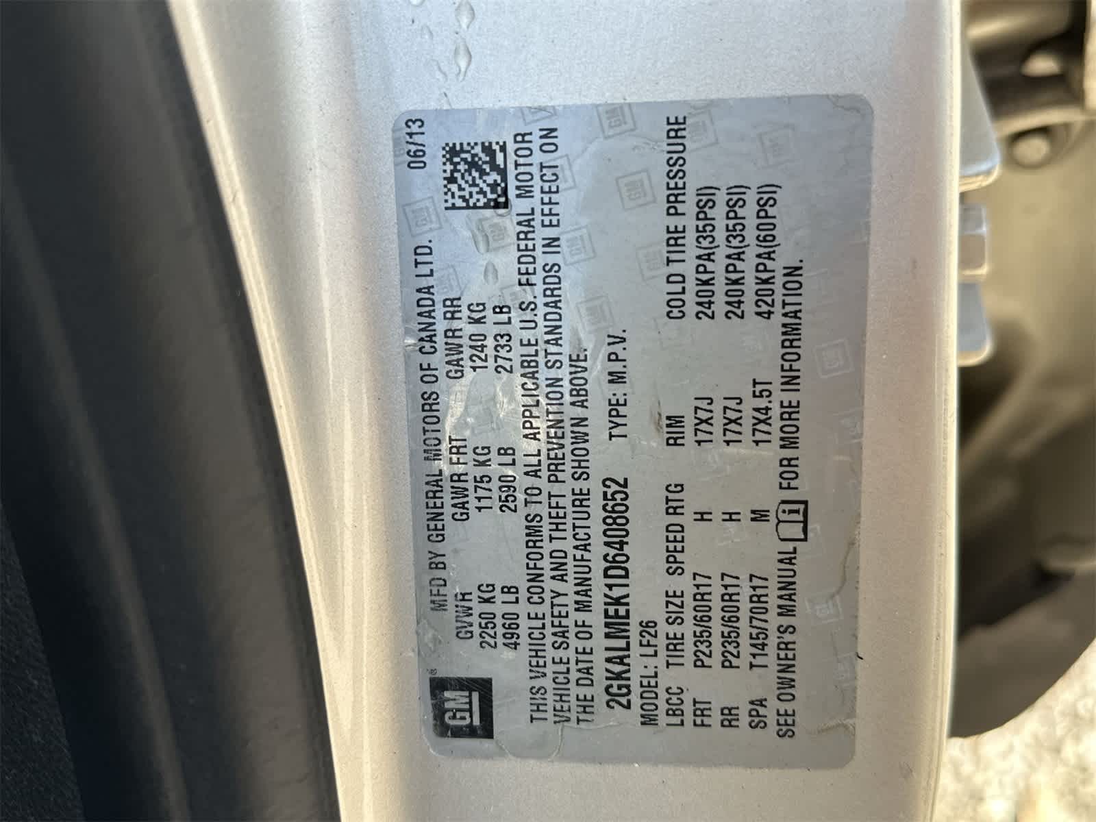 Thumbnail: 2013 GMC Terrain - 20