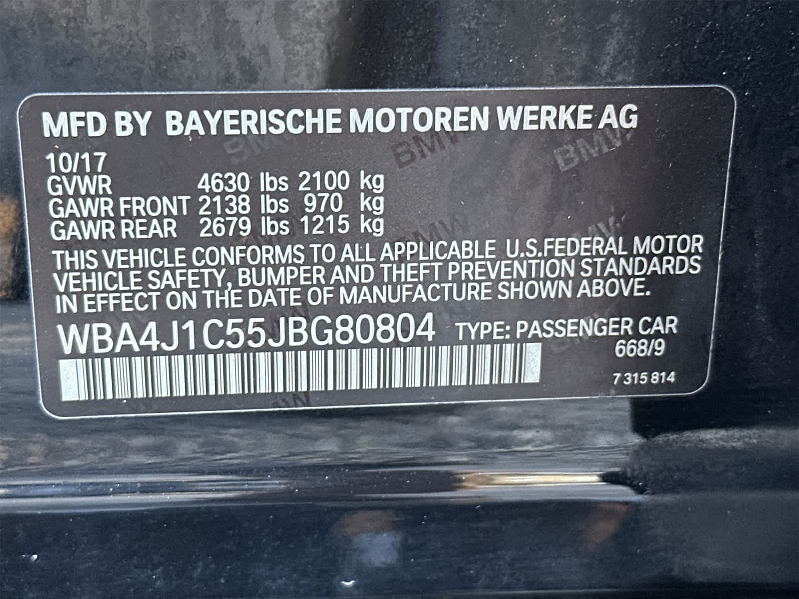 Thumbnail: 2018 BMW 4 Series - 2