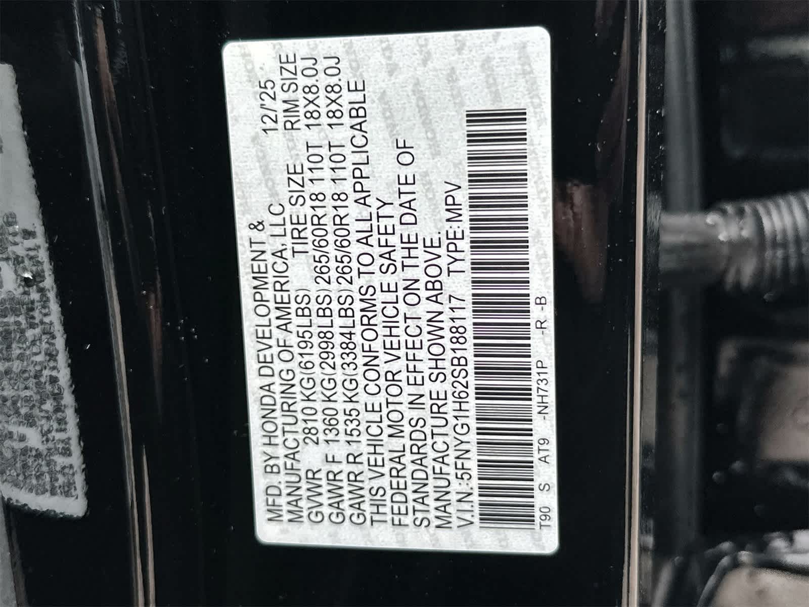 Thumbnail: 2025 Honda Pilot - 20