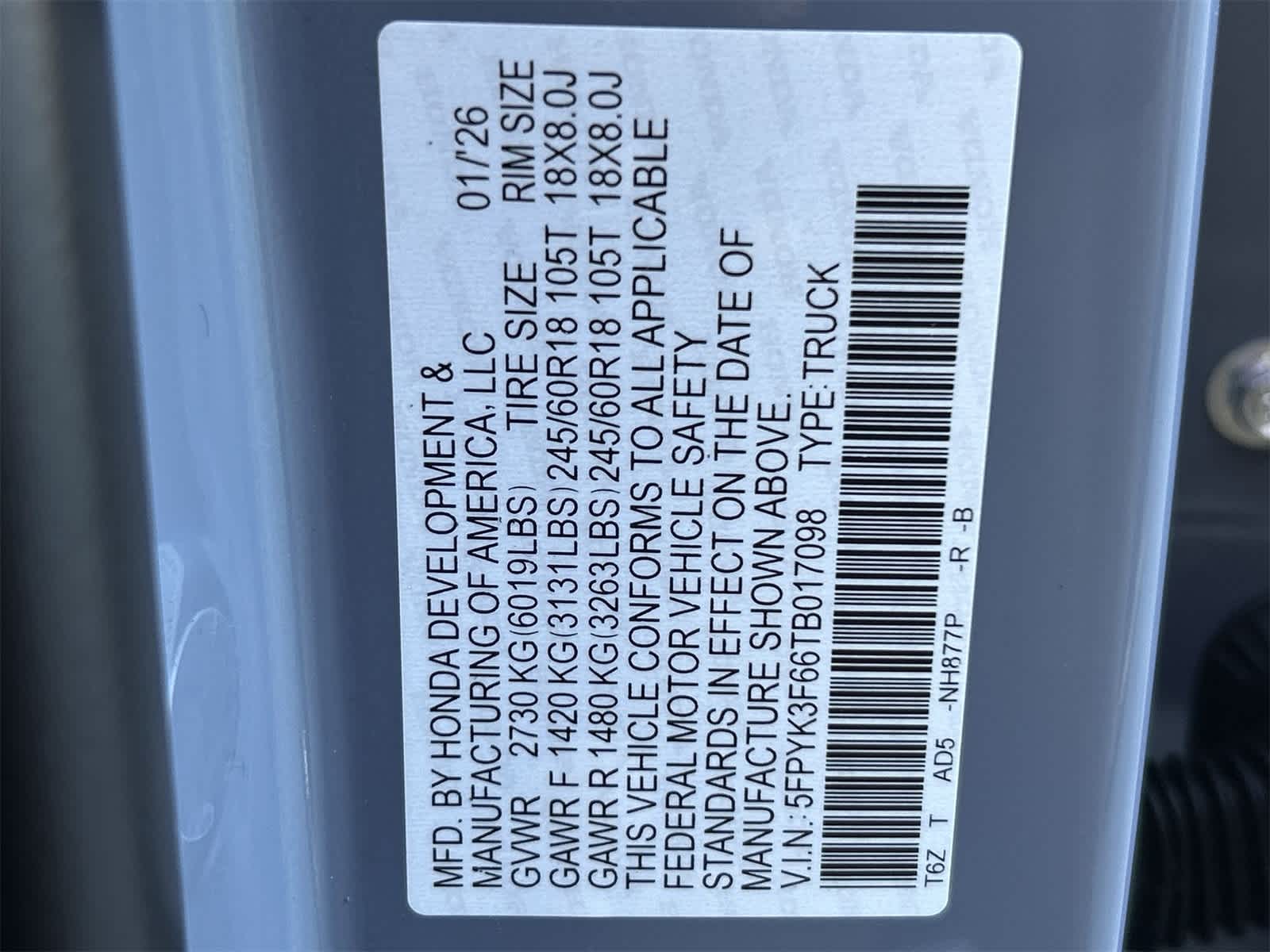 Thumbnail: 2026 Honda Ridgeline - 21