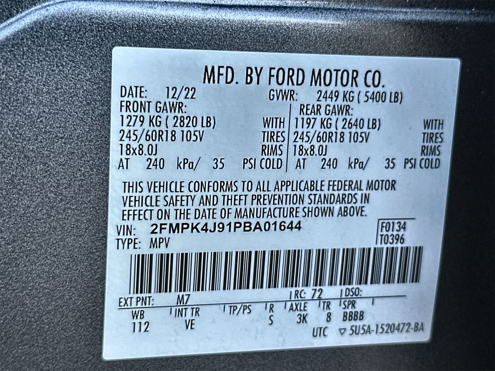 Thumbnail: 2023 Ford Edge - 20