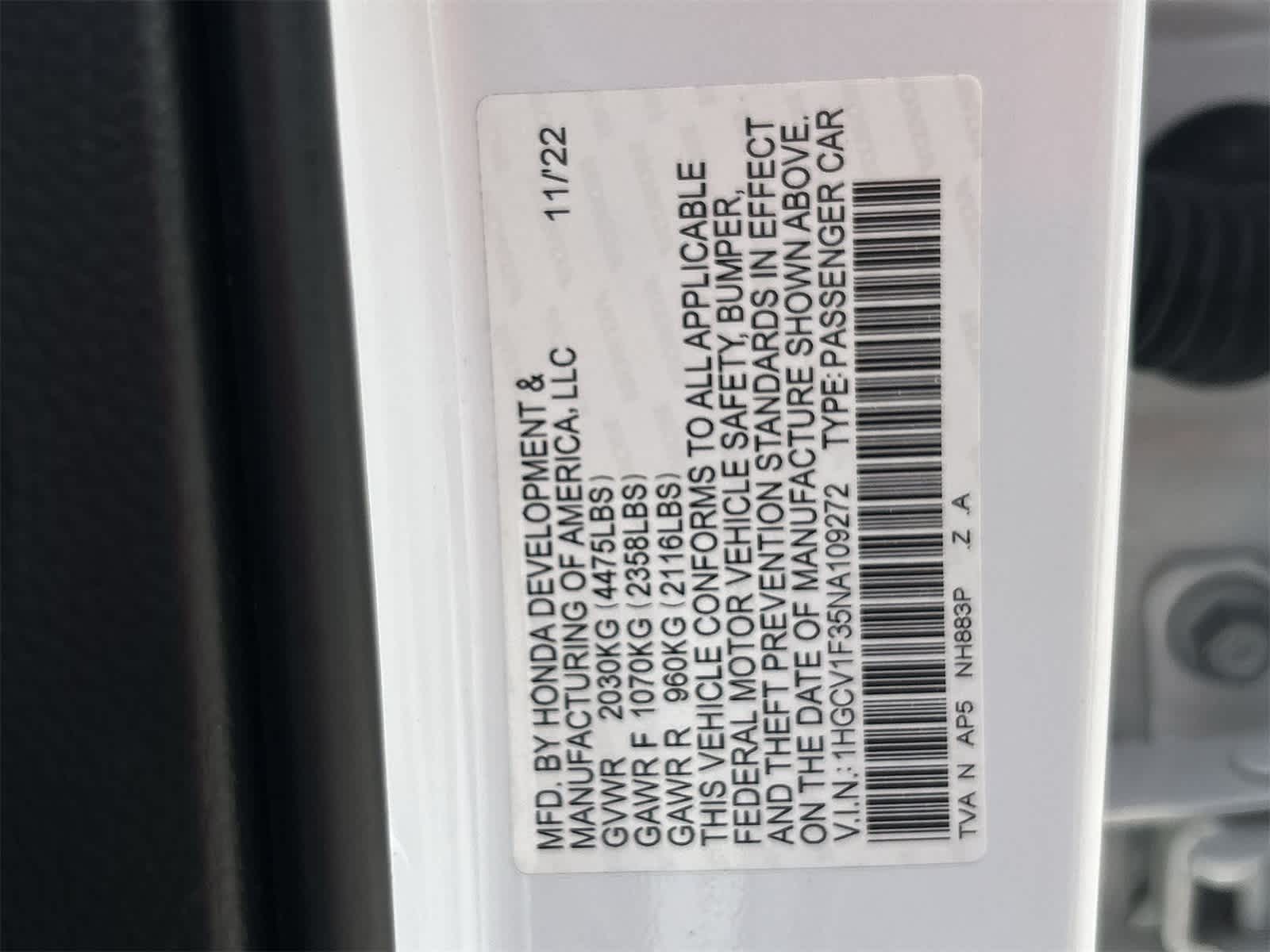 Thumbnail: 2022 Honda Accord - 21