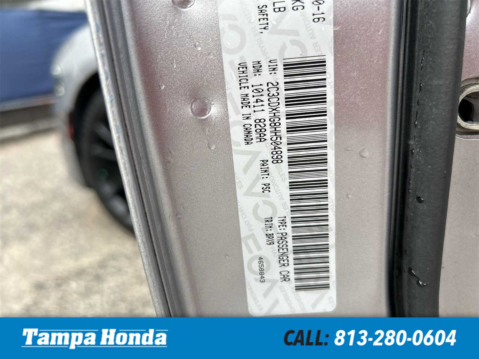 2017 Dodge Charger SXT -
                  Tampa, FL