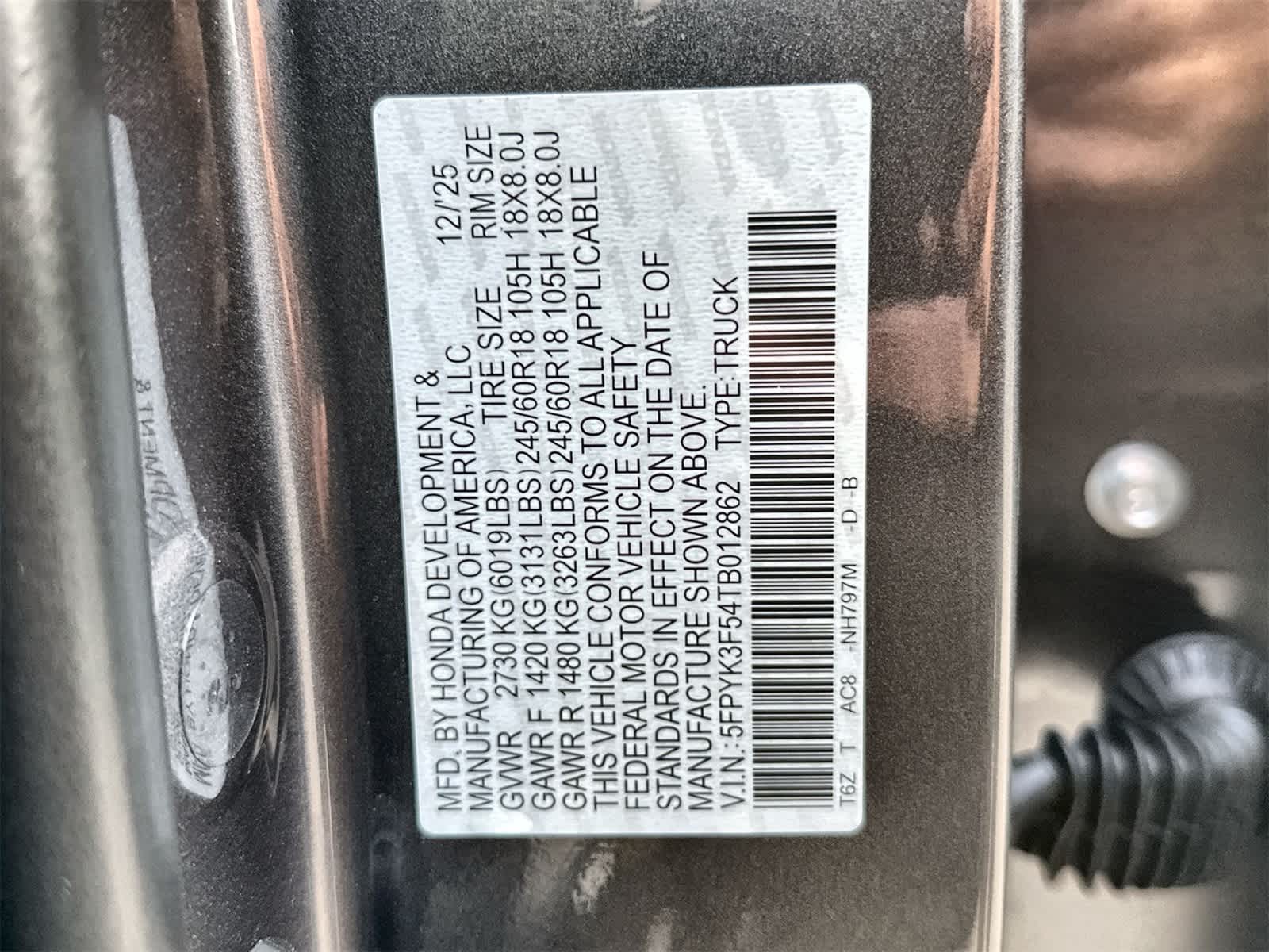 Thumbnail: 2026 Honda Ridgeline - 19