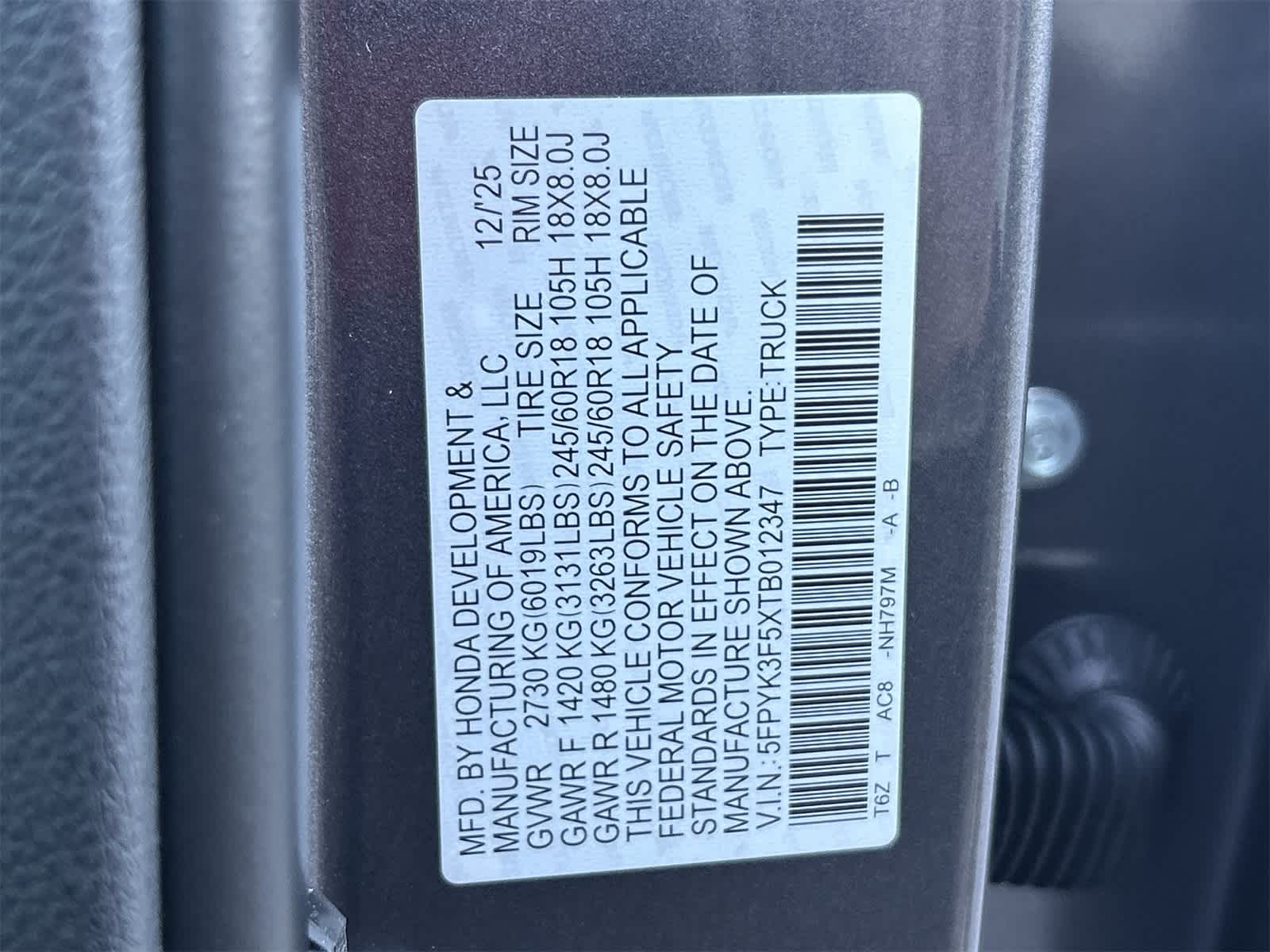 Thumbnail: 2026 Honda Ridgeline - 21