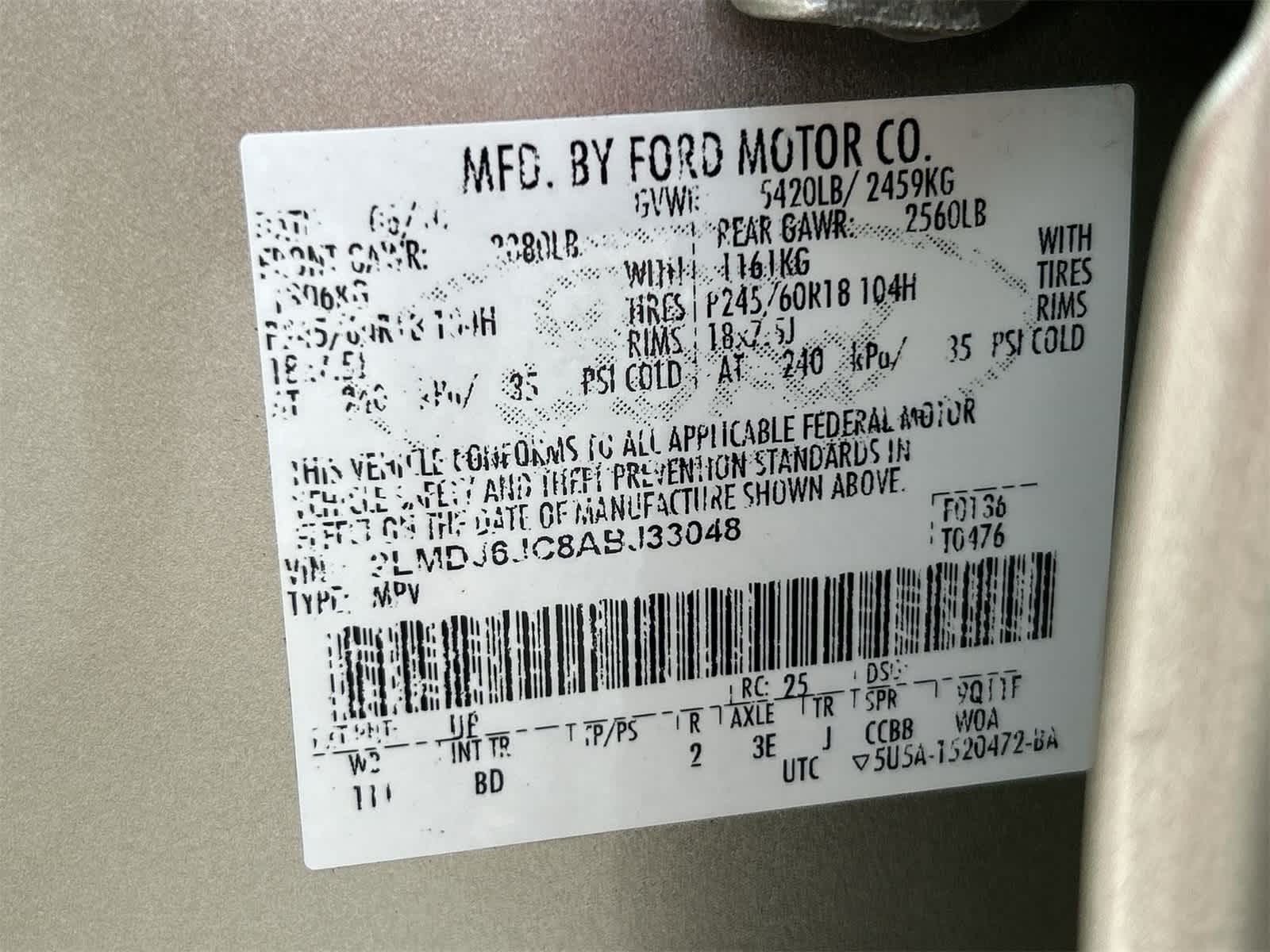 Thumbnail: 2010 Lincoln MKX - 21