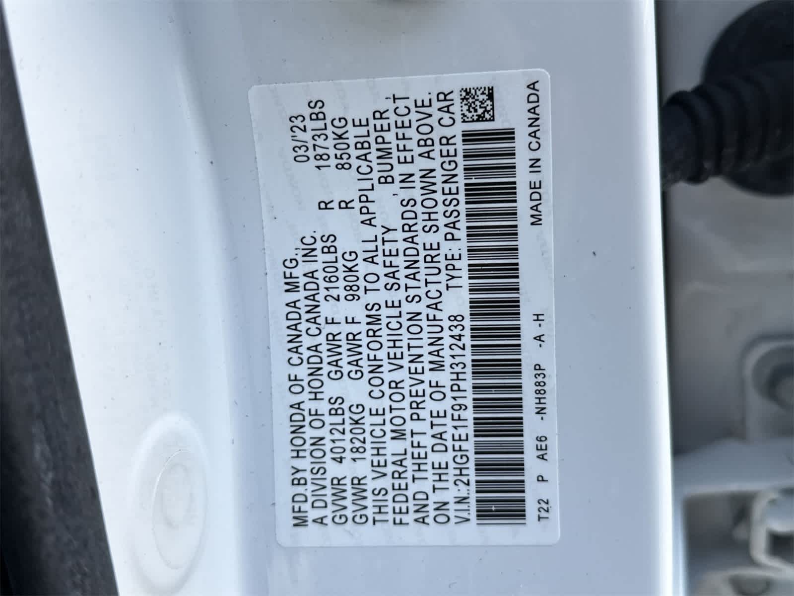 Thumbnail: 2023 Honda Civic - 20