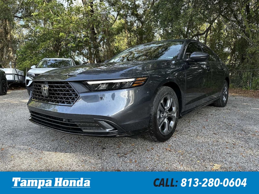 New 2025 Honda Accord Hybrid EX-L Sedan