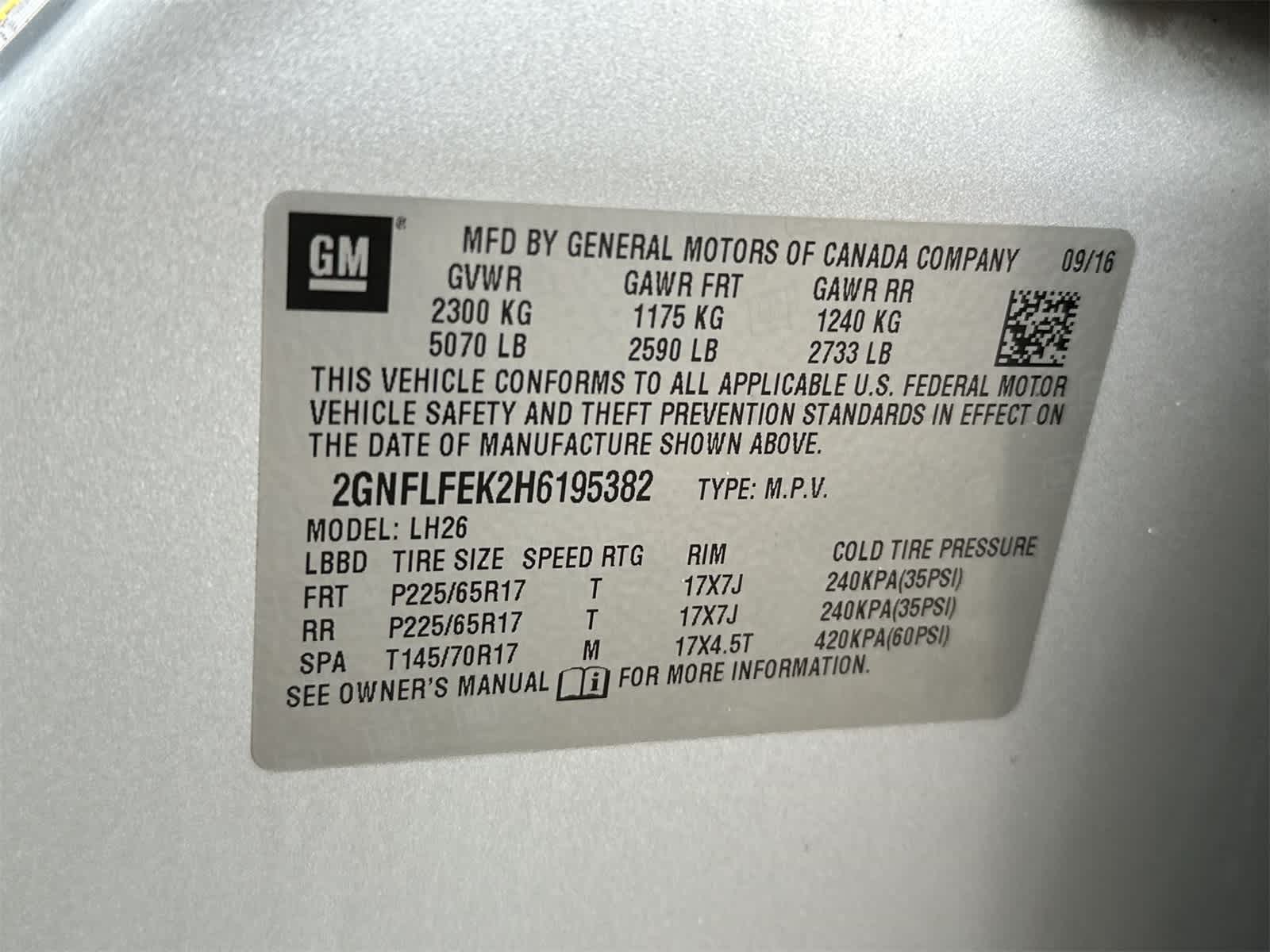 Thumbnail: 2017 Chevrolet Equinox - 20