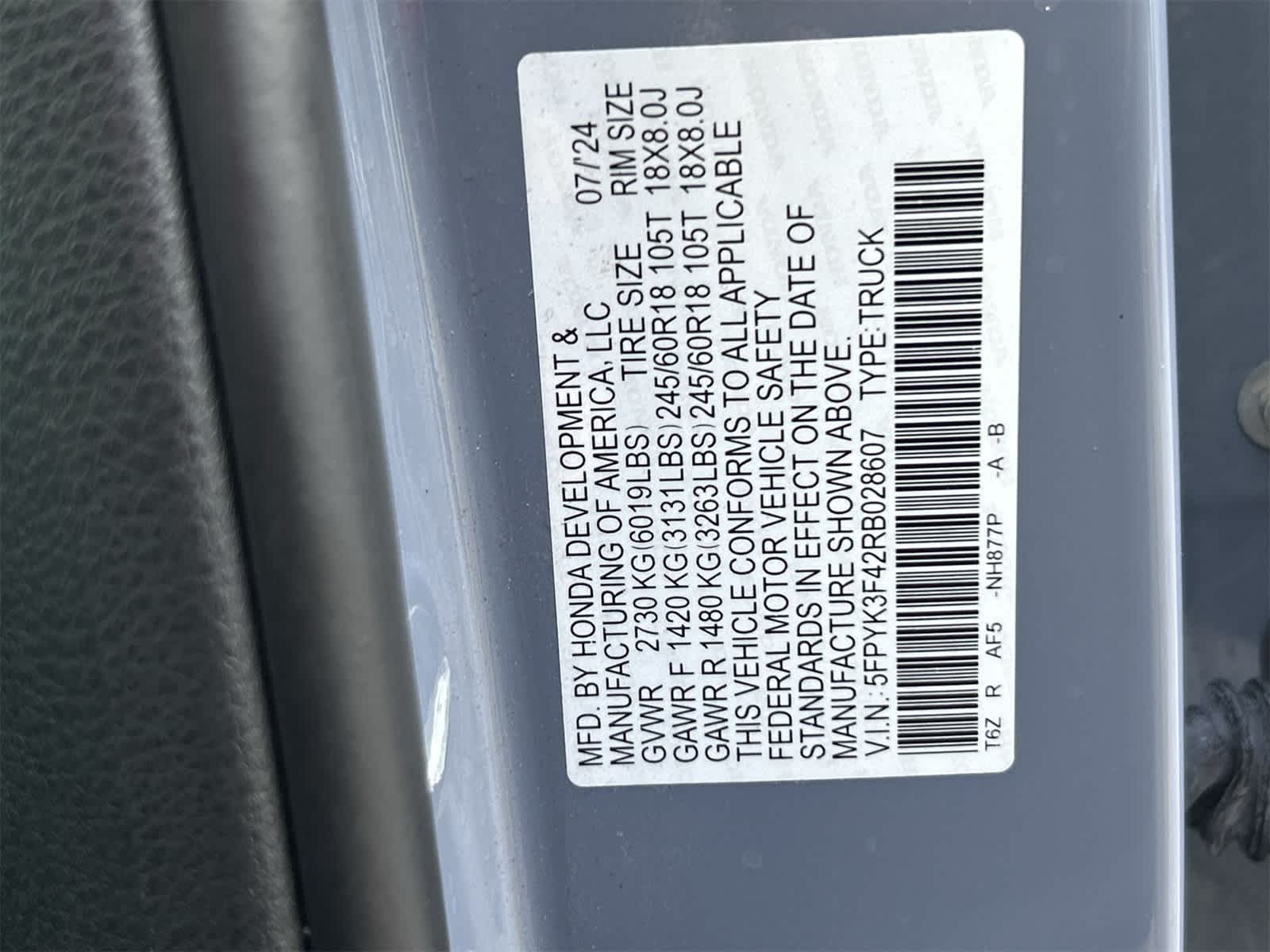 Thumbnail: 2024 Honda Ridgeline - 21