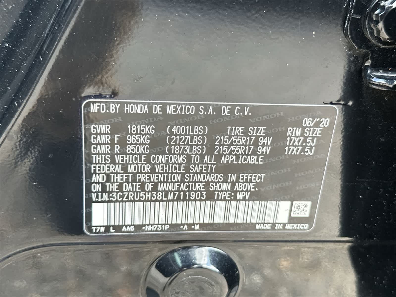 Thumbnail: 2020 Honda HR-V - 2