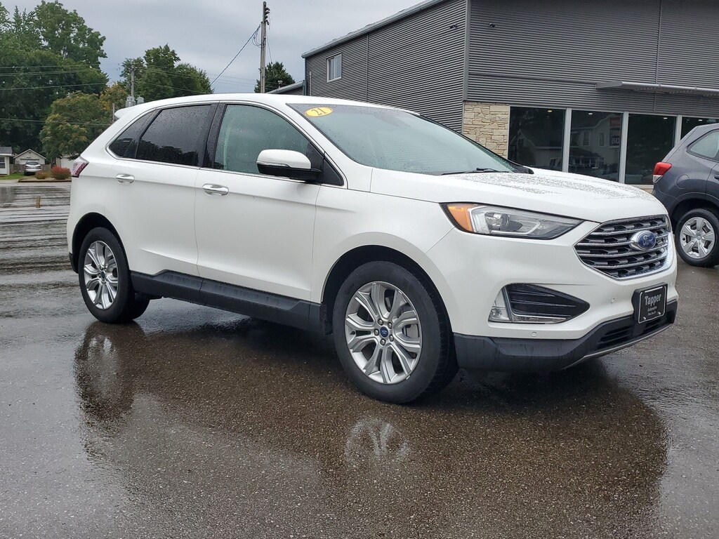 Certified 2021 Ford Edge Titanium Sport Utility