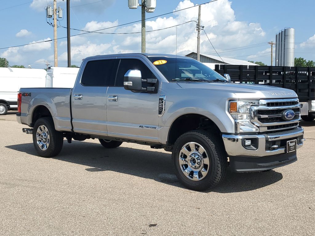 Used 2021 Ford F-250 Super Duty Lariat with VIN 1FT7W2BT4MED12394 for sale in Paw, MI