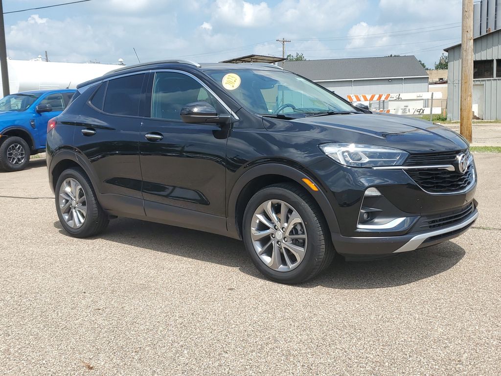 Used 2023 Buick Encore GX Essence with VIN KL4MMFSL7PB017645 for sale in Paw, MI