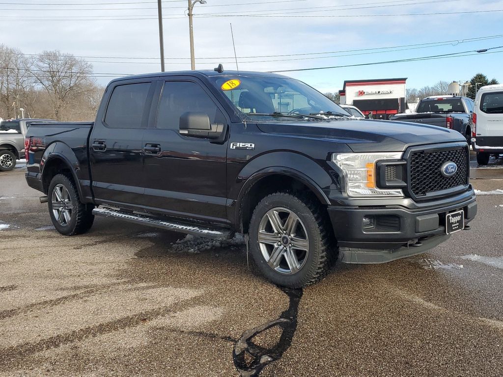 Used 2018 Ford F-150 XLT with VIN 1FTEW1EP8JFA82784 for sale in Paw, MI