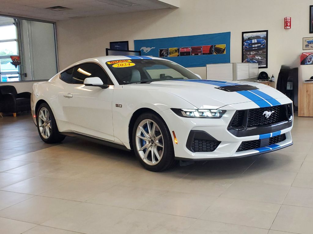 Used 2024 Ford Mustang GT Premium with VIN 1FA6P8CF4R5406938 for sale in Paw, MI