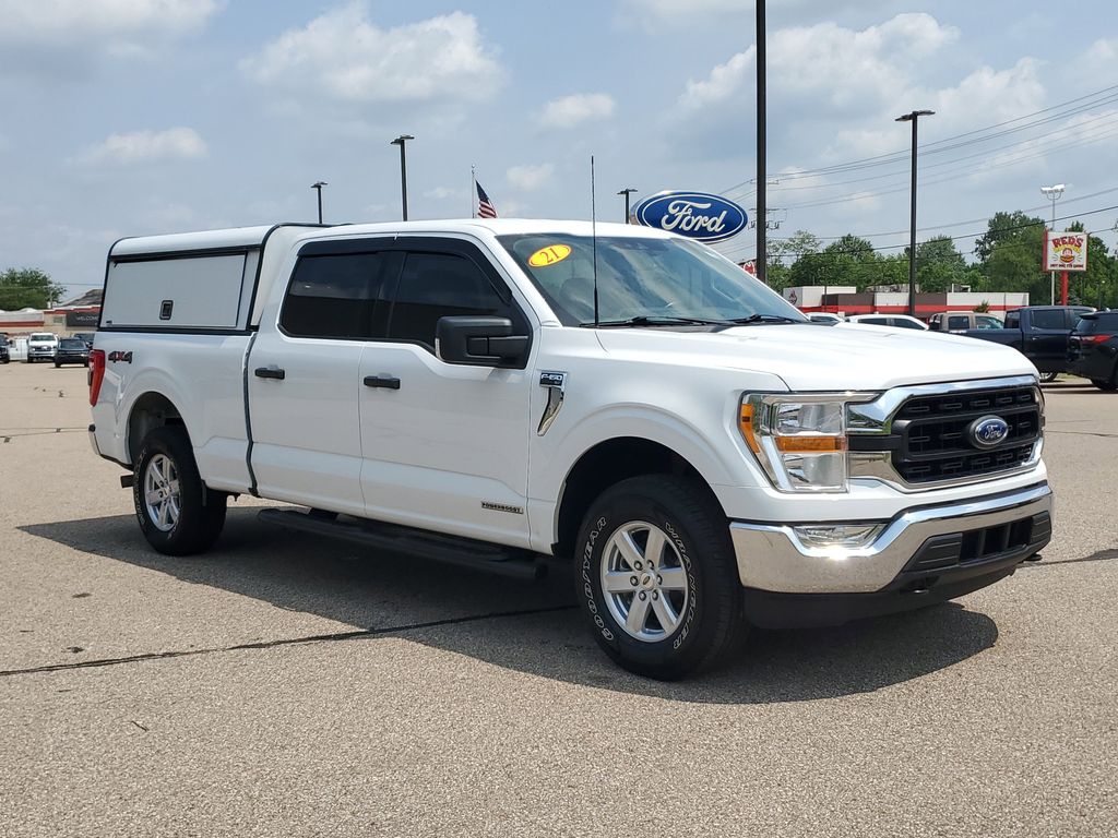 Used 2021 Ford F-150 XLT with VIN 1FTFW1ED0MFD13272 for sale in Paw, MI