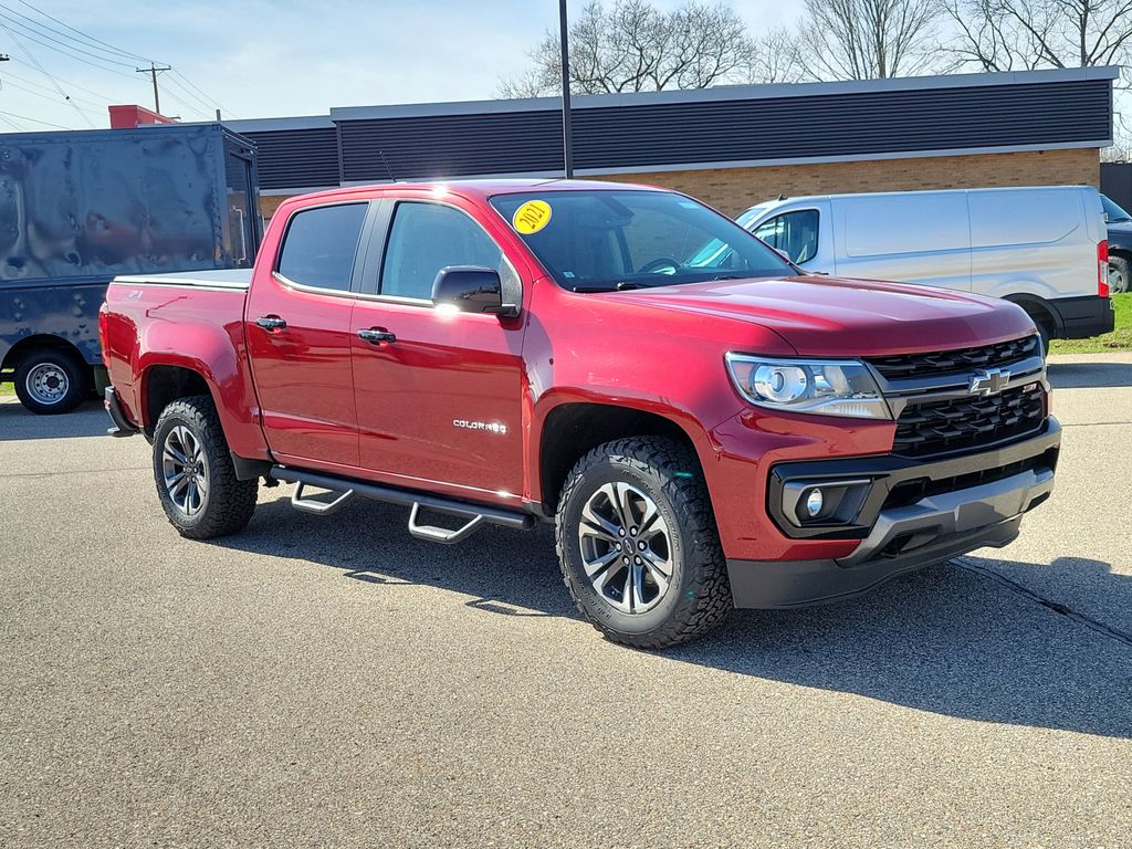 Used 2021 Chevrolet Colorado Z71 with VIN 1GCGTDEN2M1218653 for sale in Paw, MI