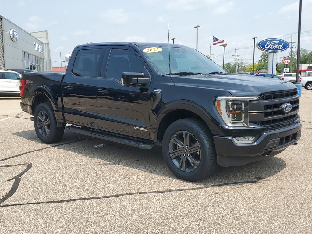 Used 2023 Ford F-150 Lariat with VIN 1FTFW1EDXPFA07183 for sale in Paw, MI