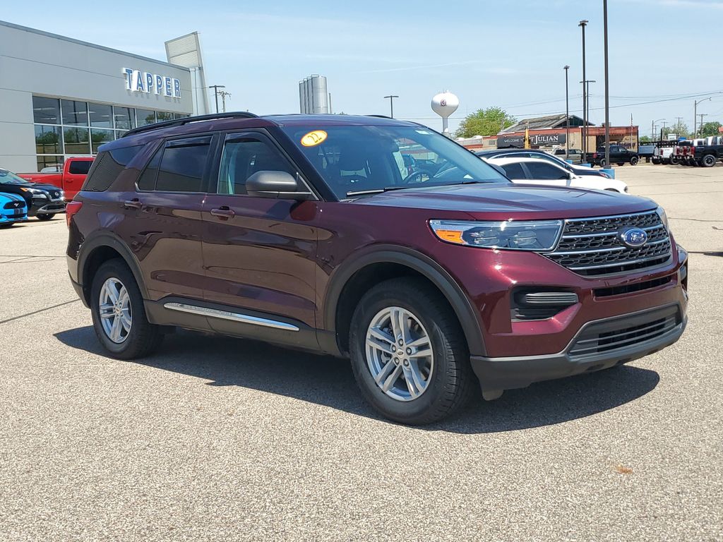 Used 2022 Ford Explorer XLT with VIN 1FMSK8DH9NGA03782 for sale in Paw, MI