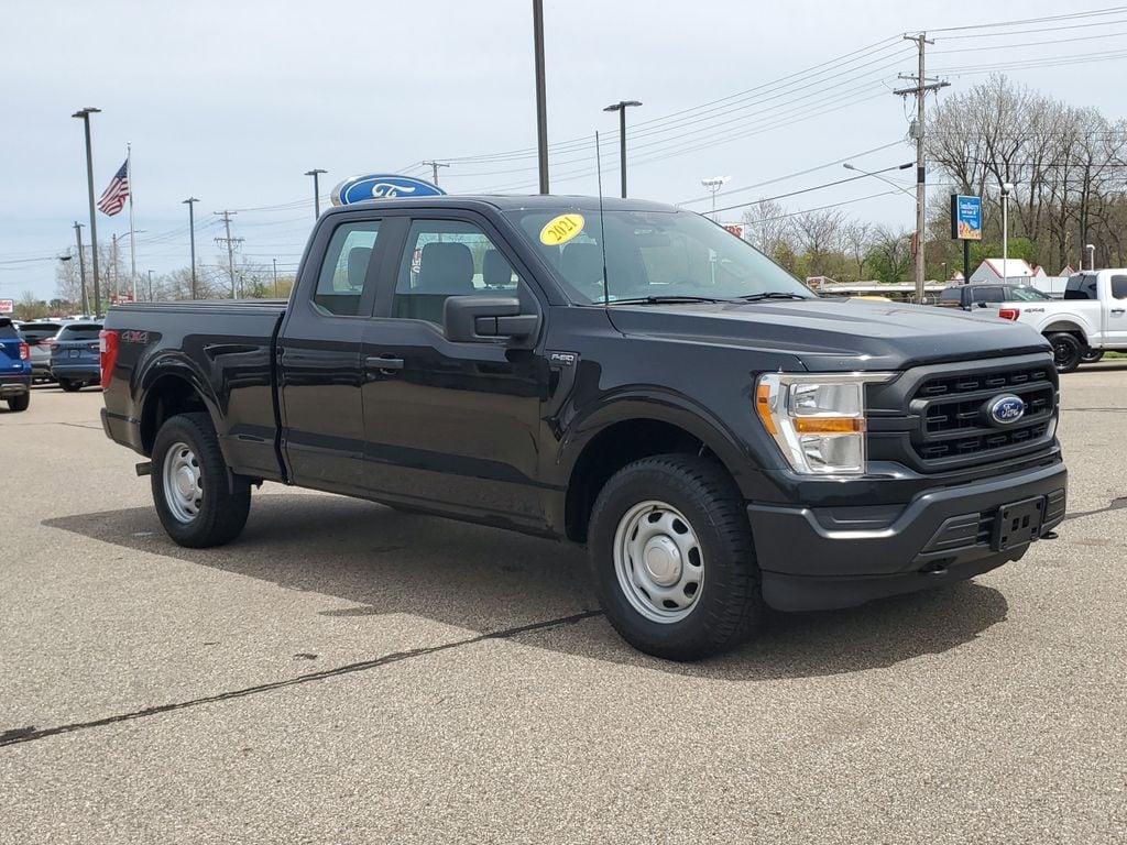 Used 2021 Ford F-150 XL with VIN 1FTFX1E56MKE65876 for sale in Paw, MI