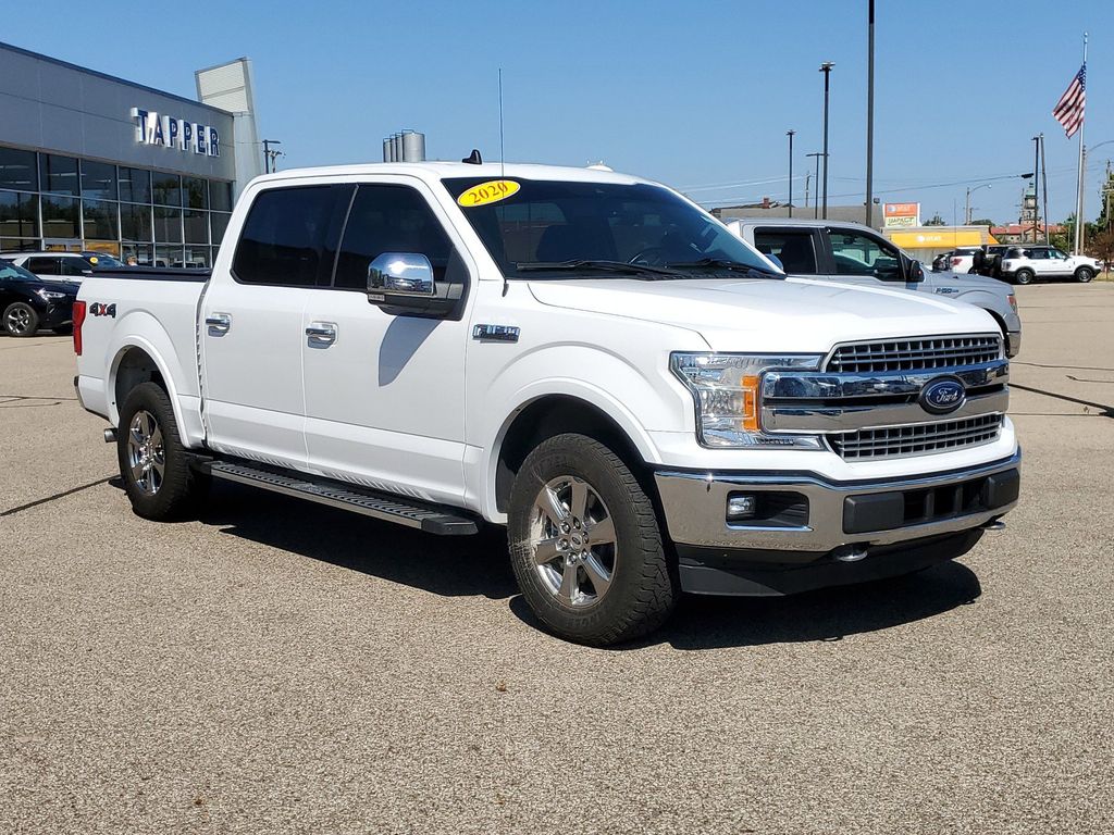 Used 2020 Ford F-150 Lariat with VIN 1FTEW1E49LKF05369 for sale in Paw, MI